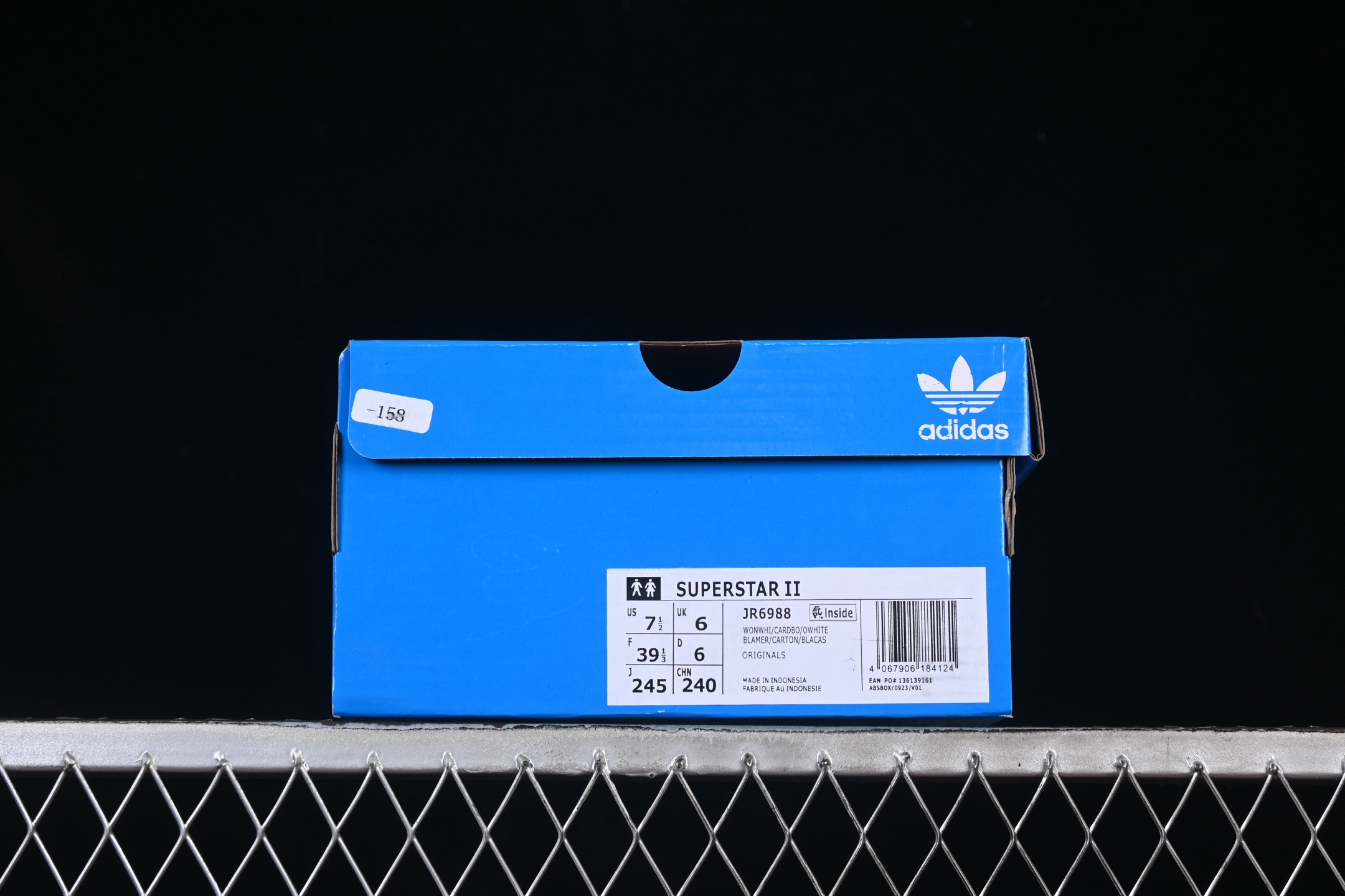 💰180纯原
 Adidas Superstar II JR6988 贝壳头休闲板鞋
尺码：35 36 36.5 37 38 38.5 39 40 40.5 41 42 42.5 43 44.5 45 G.C3