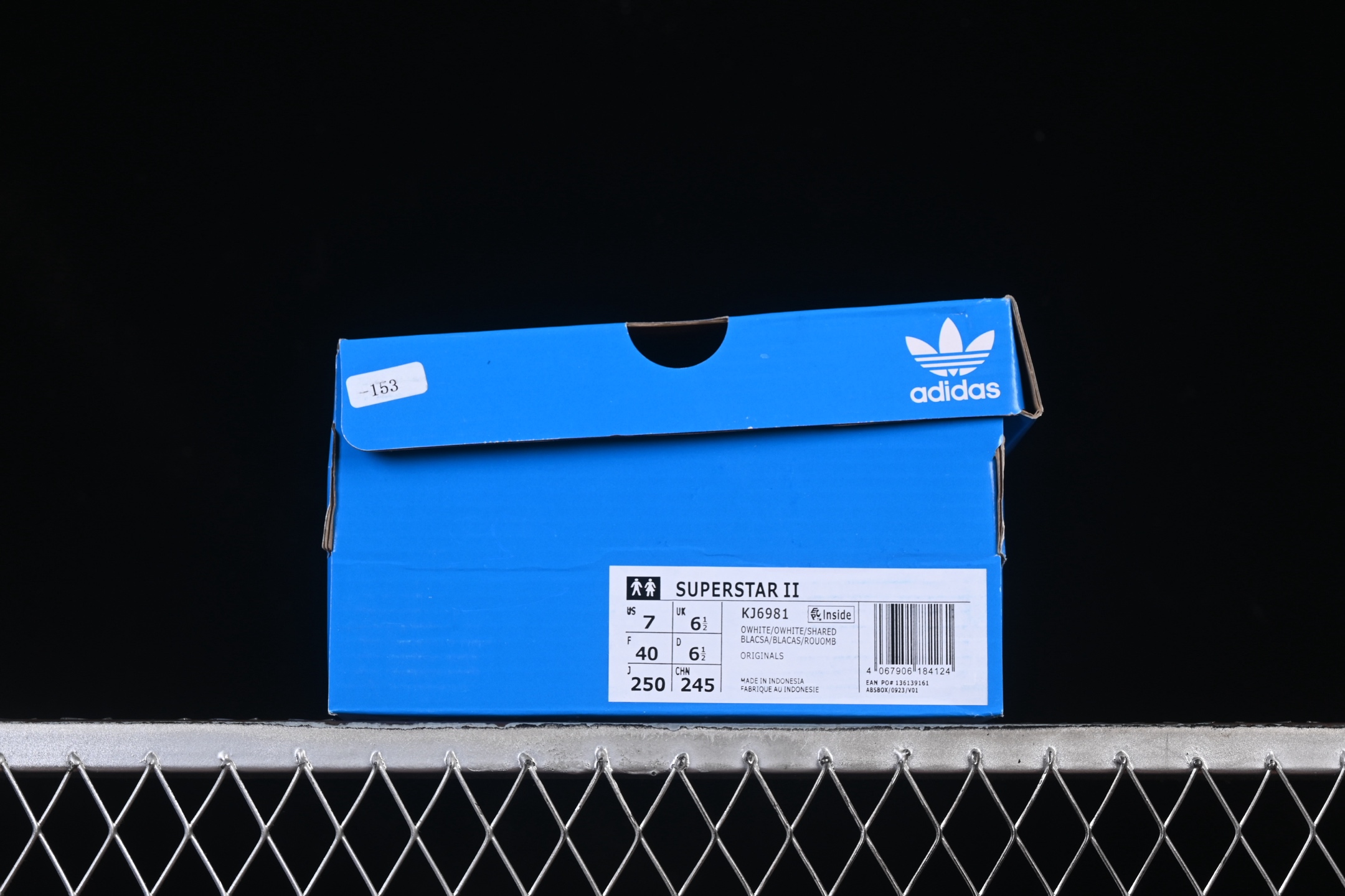 💰180纯原
Adidas Superstar II KJ6981 贝壳头休闲板鞋
尺码：35 36 36.5 37 38 38.5 39 40 G.C3