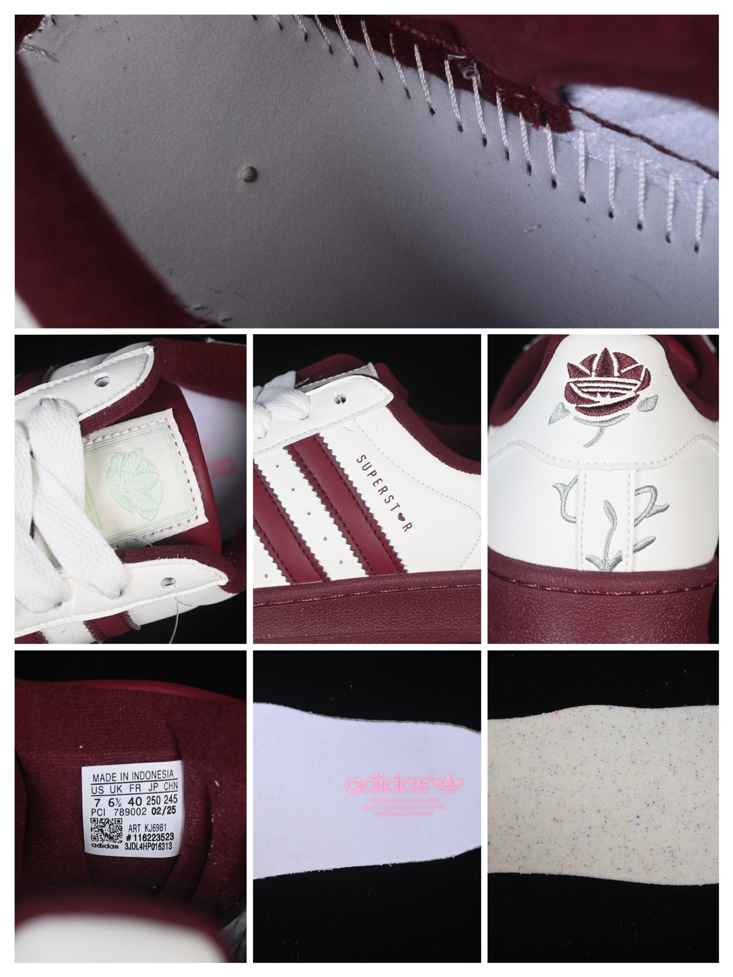 💰180纯原
Adidas Superstar II KJ6981 贝壳头休闲板鞋
尺码：35 36 36.5 37 38 38.5 39 40 G.C3