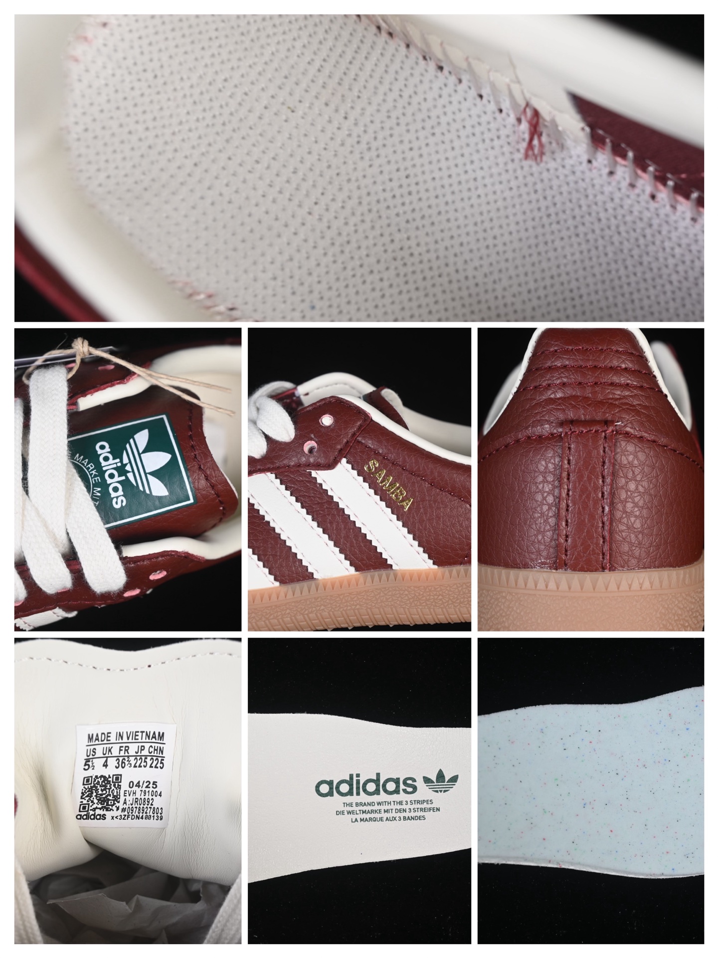 Adidas Samba OG JR0892 阿迪三叶草休闲板鞋尺码：35 36 36.5 37 38 