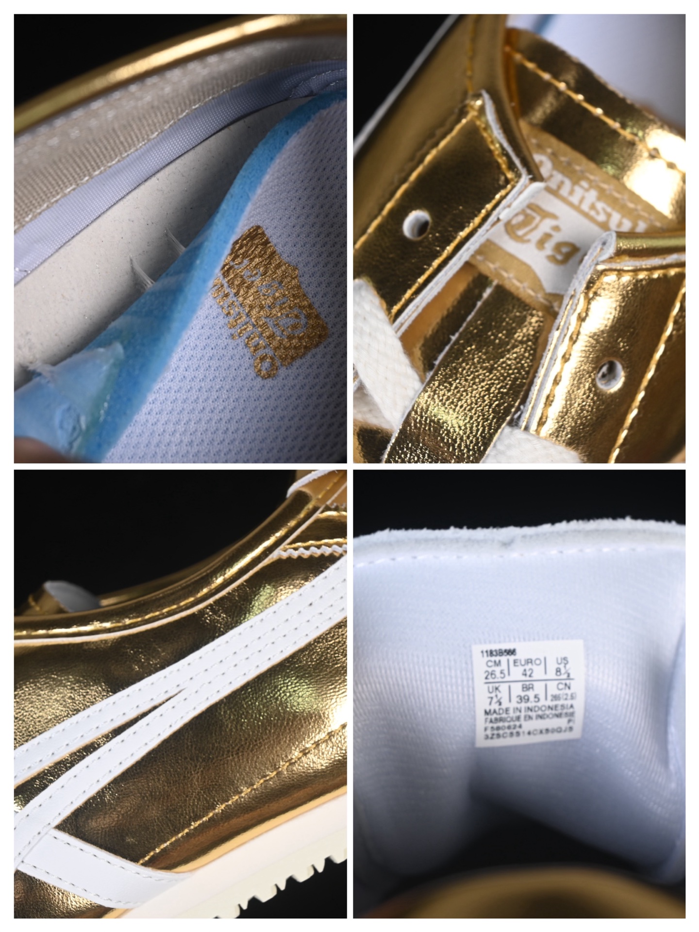 💰150真标💰180公司级💰220纯原
 OnitsukaTiger/鬼塚虎 Mexico 66 低帮休闲跑步鞋 1183B566-201
尺码：36 37 37.5 38 39 39.5 40 40.5 41.5 42 42.5 43.5 44 45 B.D4