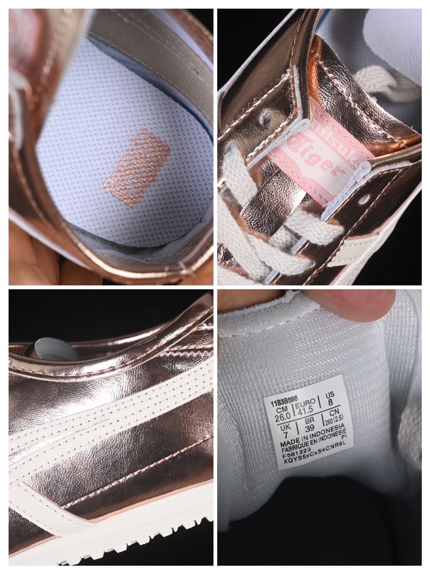 💰150真标💰180公司级💰220纯原
 OnitsukaTiger/鬼塚虎 Mexico 66 低帮休闲跑步鞋 1183B566-700
尺码：36 37 37.5 38 39 39.5 40 40.5 41.5 42 42.5 43.5 44 45 B.D4