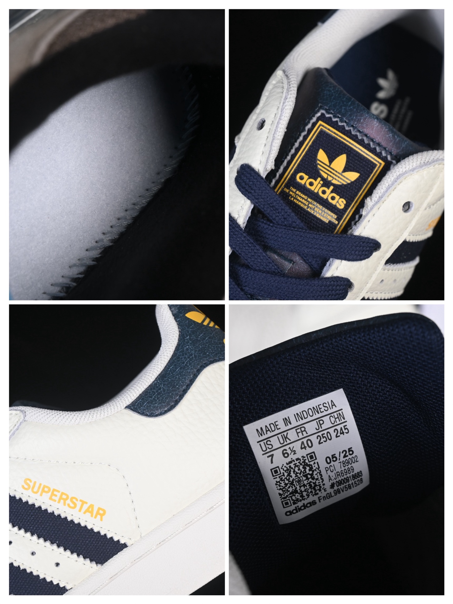 💰190纯原
 Adidas Originals Superstar II JR6989 贝壳头休闲板鞋
#专柜同步配色 原鞋开发 正确板鞋 原材原料 细节无敌 清洁度完美 诠释最高工艺
尺码：35 36 36.5 37.5 38 38.5 39 40 40.5 41 42 42.5 43 44 44.5 45 F.C3