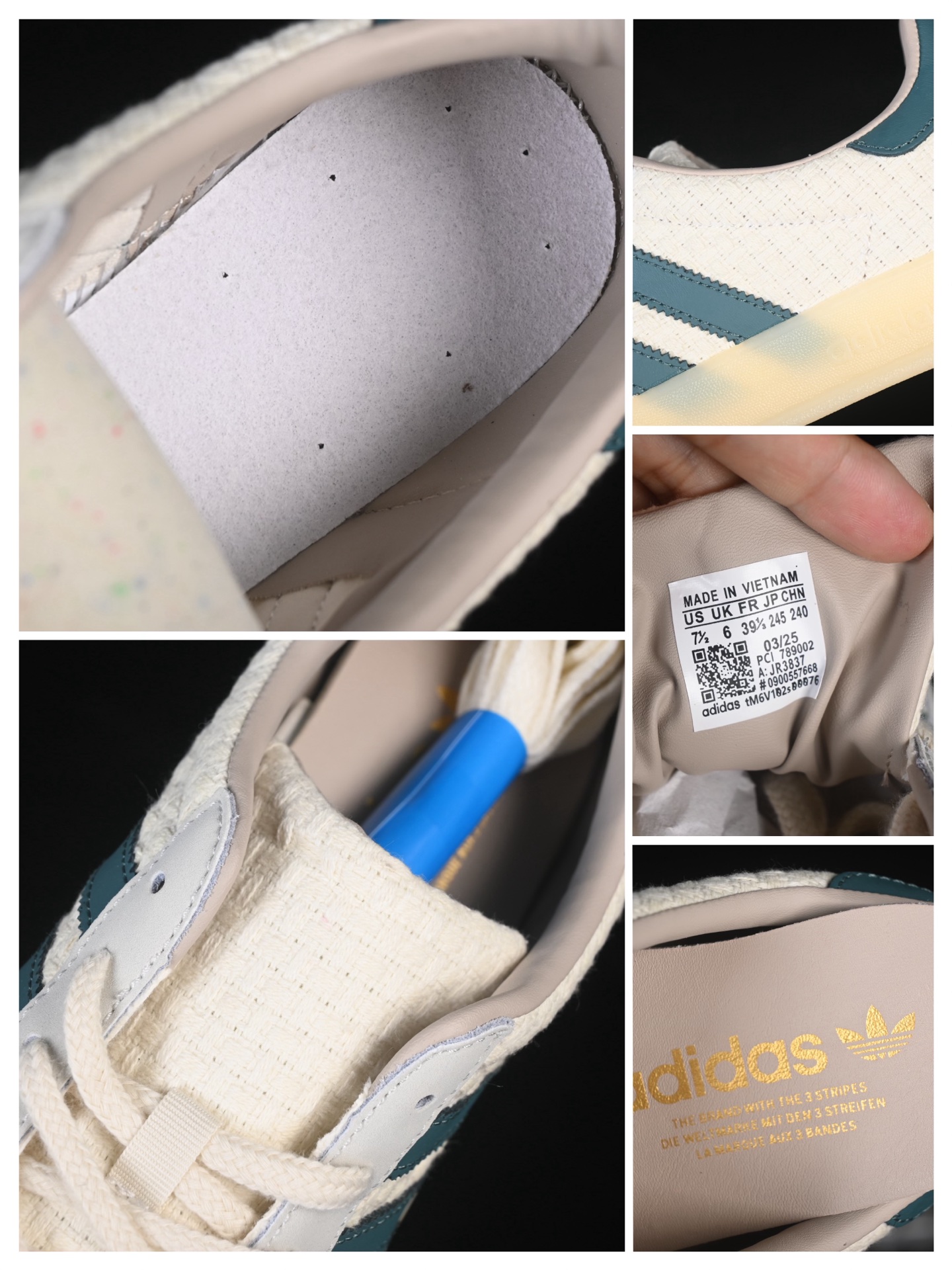 💰190纯原
Adidas Originals Gazelle Indoor JR3837 三叶草复古休闲防滑耐磨低帮板鞋
尺码：35 36 36.5 37 38 38.5 39 40 40.5 41 42 42.5 43 44 44.5 45 N.C3