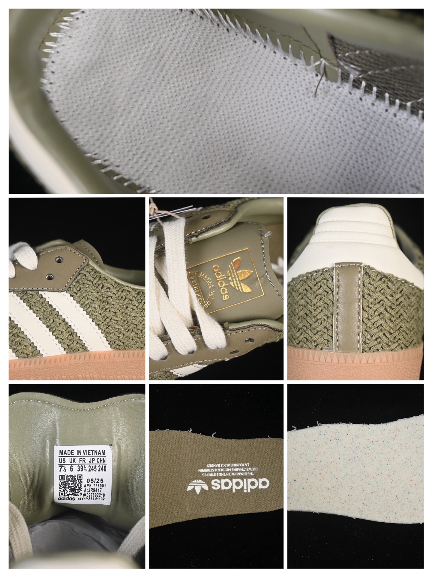 Adidas Samba OG JR9447 阿迪三叶草休闲板鞋尺码：35 36 36.5 37 38 