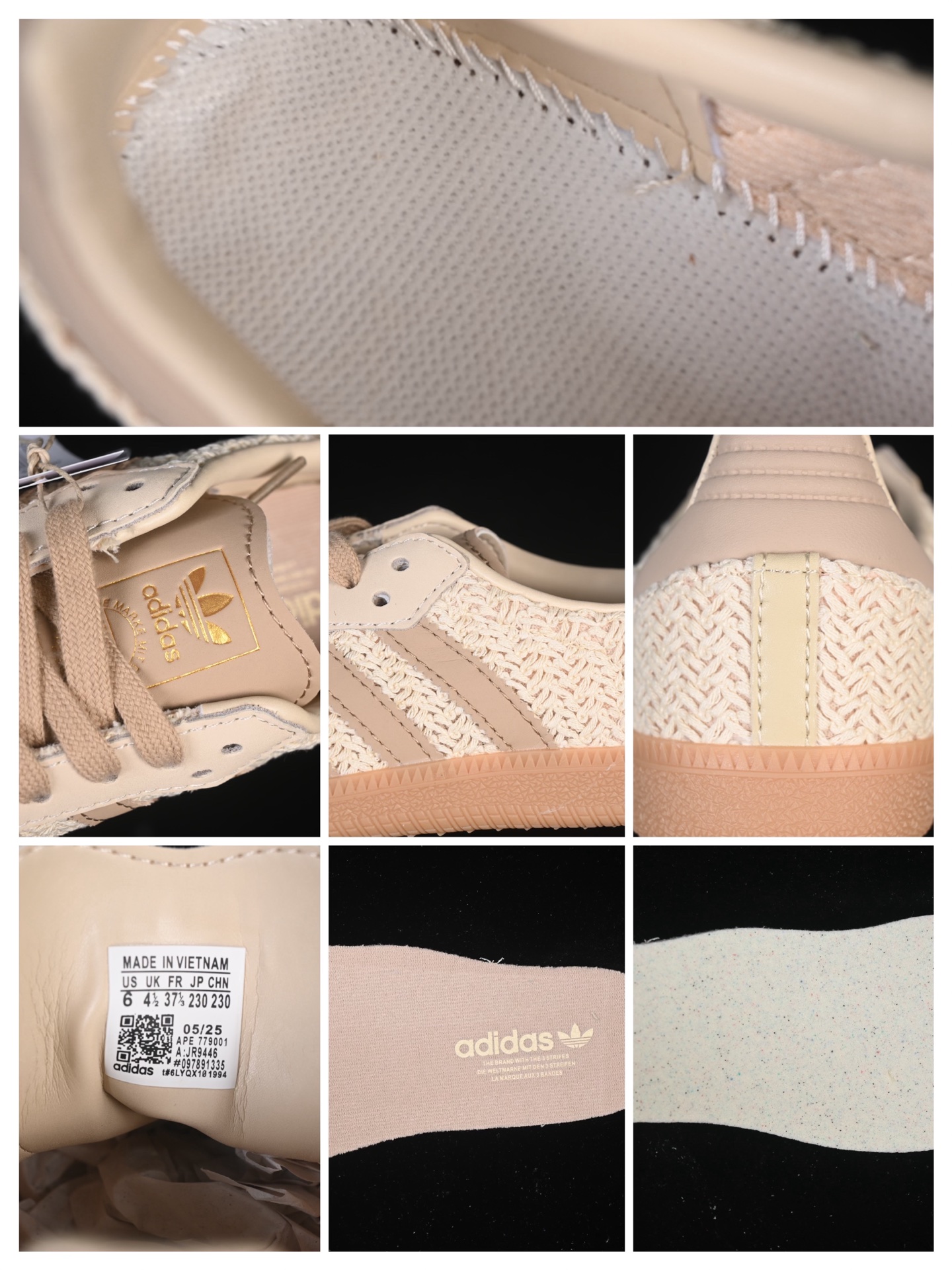 Adidas Samba OG JR9446 阿迪三叶草休闲板鞋尺码：35 36 36.5 37 38 