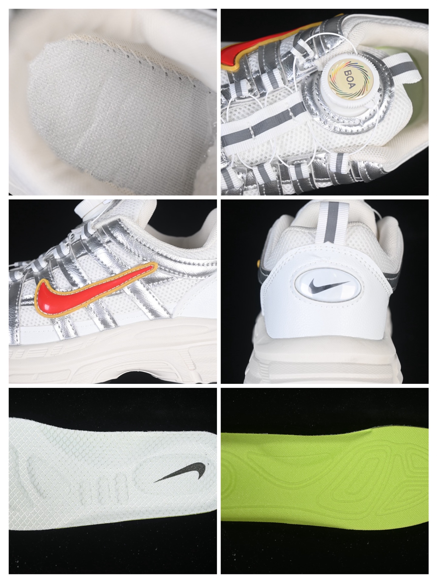 💰170纯原
Nike P-6000 复古休闲运动童鞋 白银红勾
尺码：27 28 29.5 30 31 32 33.5 34 35 J.C3