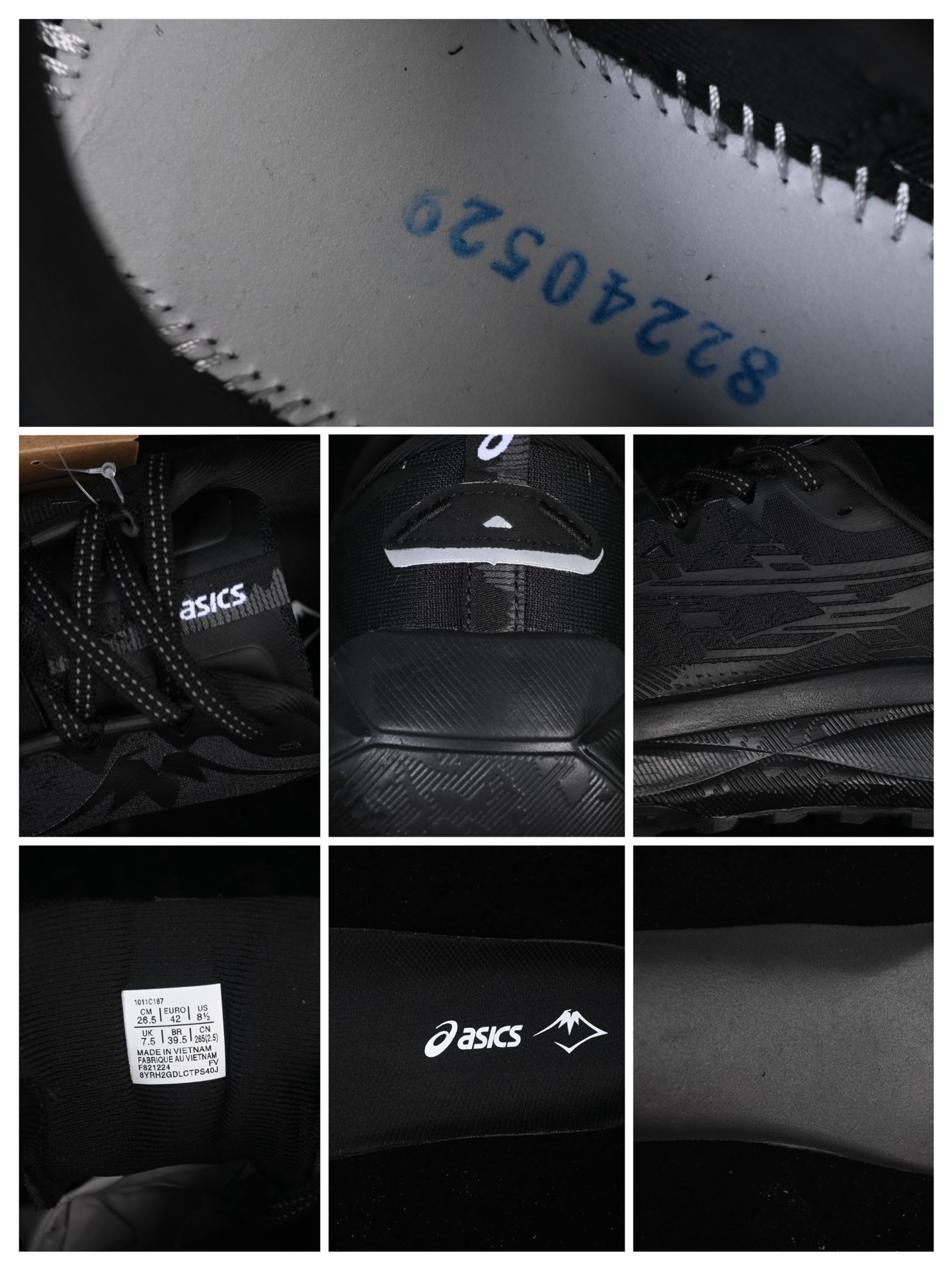 💰240纯原
 Asics Trabuco Max 4 亚瑟士运动休闲透气专业跑鞋 1011C187-001
尺码：36 37 37.5 38 39 39.5 40 40.5 41.5 42 42.5 43.5 44 45 AJC3