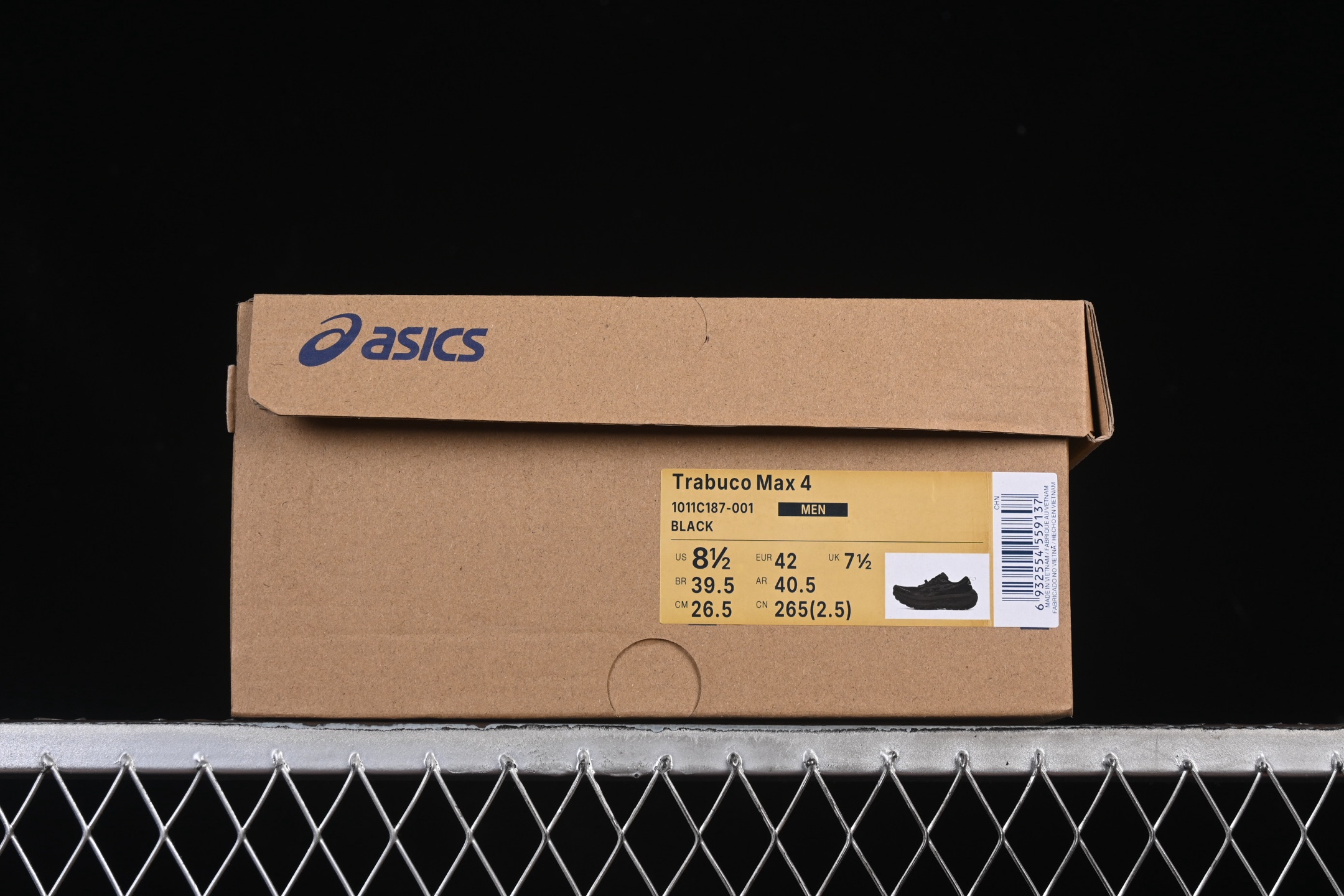 💰240纯原
 Asics Trabuco Max 4 亚瑟士运动休闲透气专业跑鞋 1011C187-001
尺码：36 37 37.5 38 39 39.5 40 40.5 41.5 42 42.5 43.5 44 45 AJC3