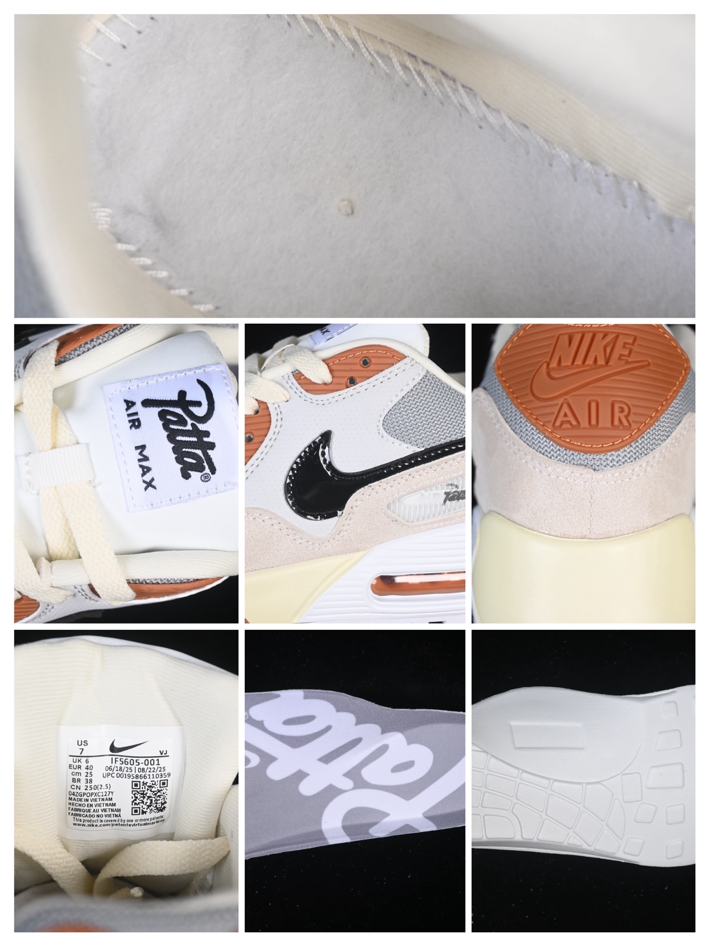 💰220纯原
 Nike Air Max 90 耐克复古气垫跑鞋 IF5605-001
尺码：36 36.5 37.5 38 38.5 39 40 40.5 41 42 42.5 43 44 44.5 45 46 B.C3