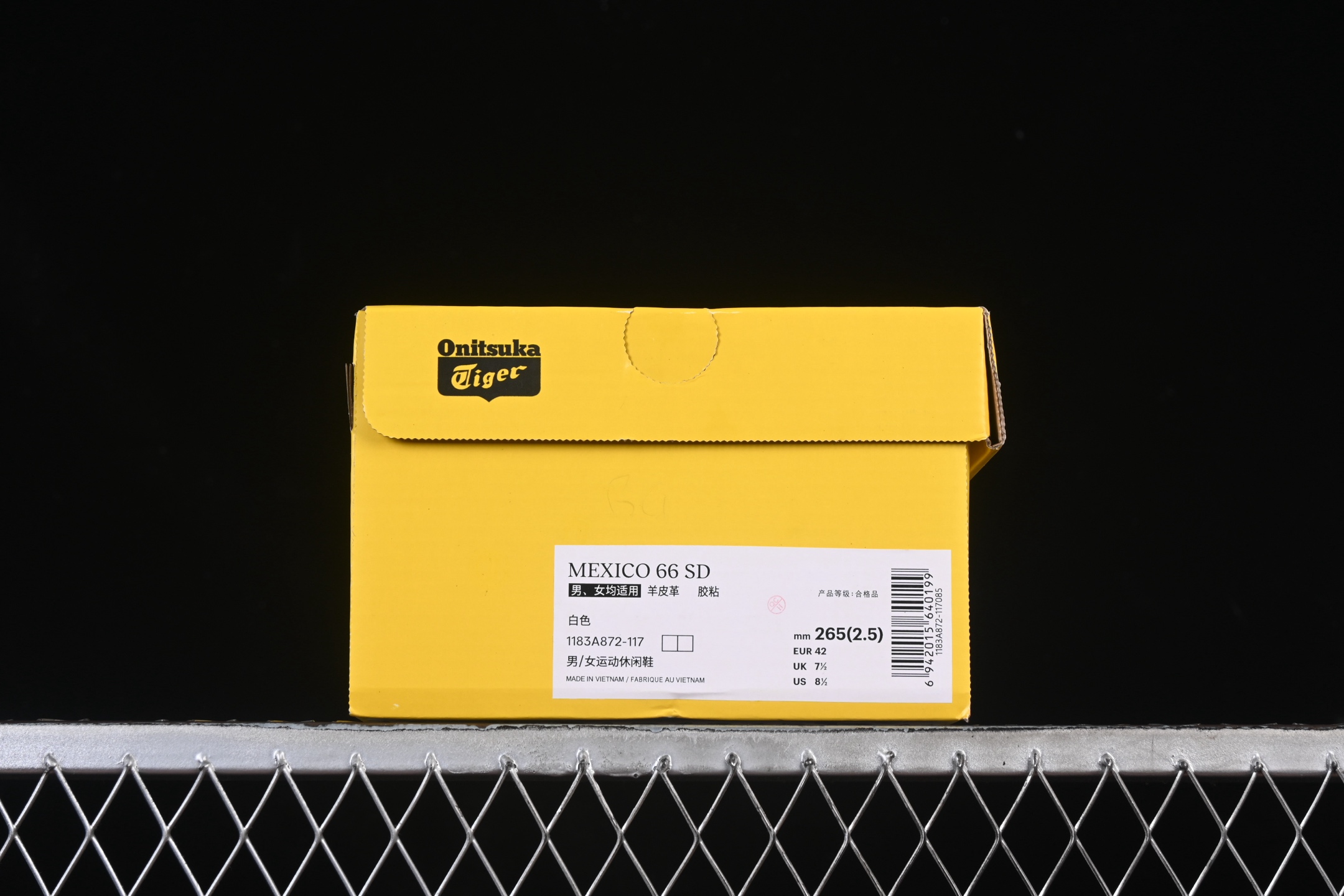 💰200纯原
OnitsukaTiger/鬼塚虎 Mexico 66 SD 低邦休闲跑步鞋 1183A872-117
尺码：36 37 37.5 38 39 39.5 40.5 41.5 42 42.5 43.5 44 44.5 45 B.D4