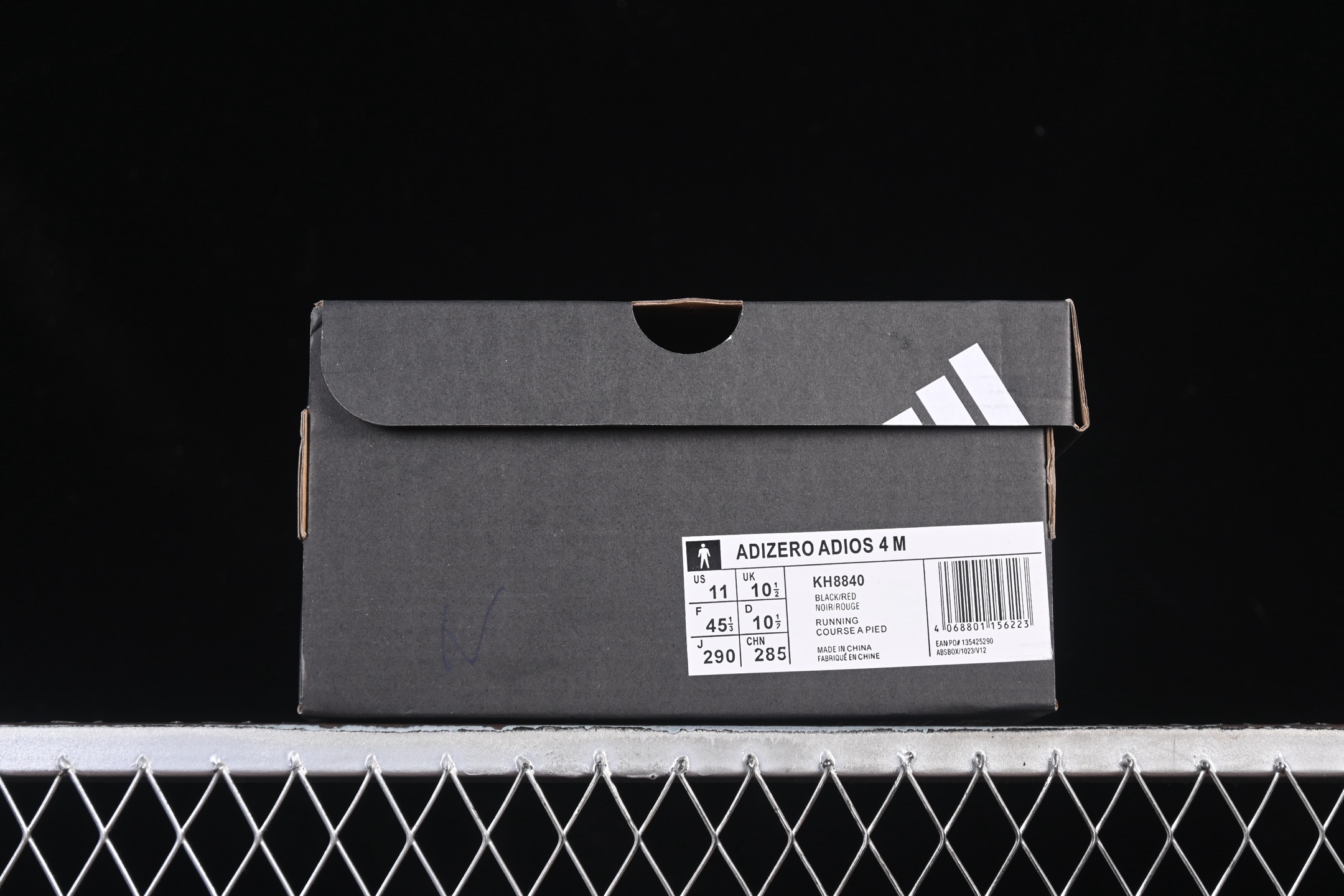 💰240纯原
Adidas Adizero Adios 4 M KH8840 阿迪透气轻盈低帮跑步鞋
尺码：36 36.5 37 38 38.5 39 40 40.5 41 42 42.5 43 44 44.5 45 N.C3