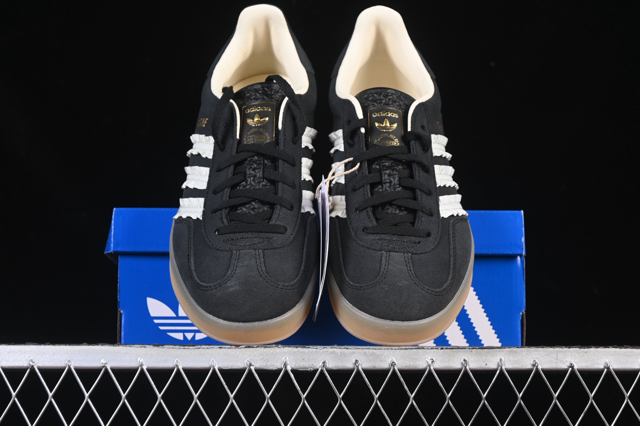 纯原 Adidas Originals Gazelle Indoor JS1412 三叶草复古休闲防滑耐