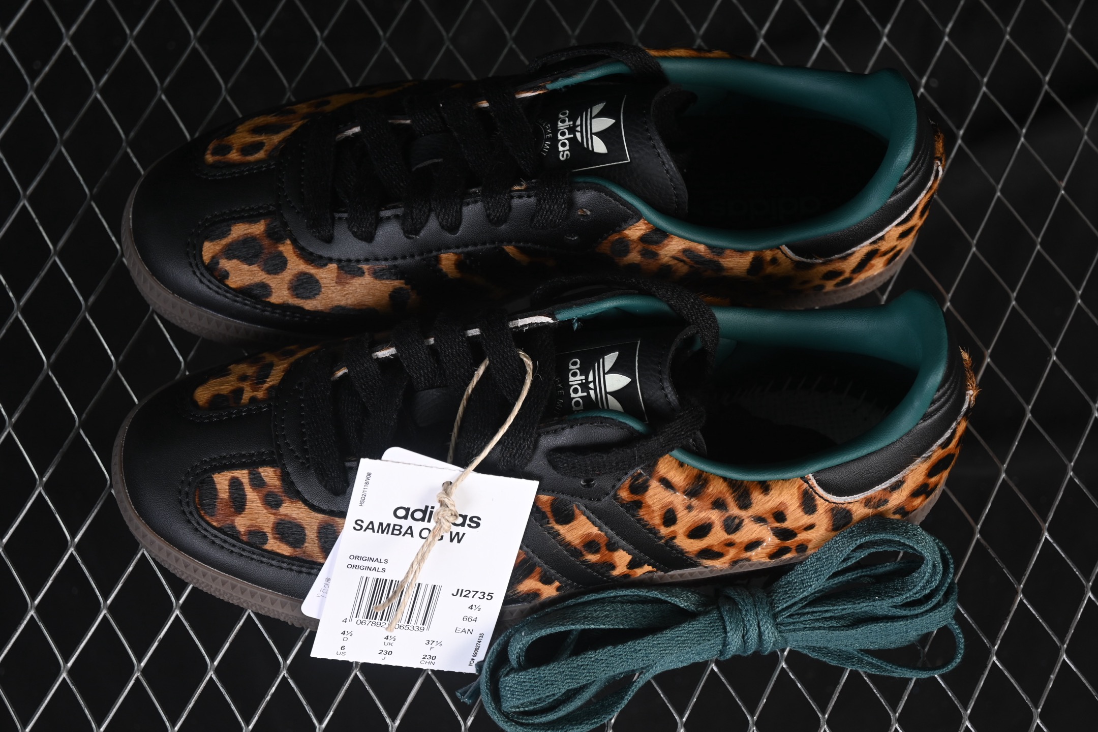 纯原 Adidas Samba OG JI2735 阿迪三叶草休闲板鞋#原厂原数据版型 皮料切割干净无任