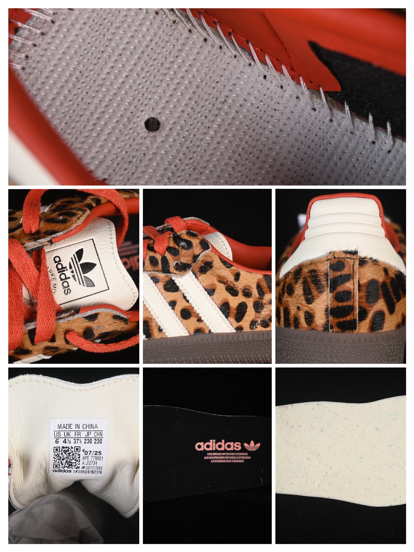 纯原 Adidas Samba OG JI2734 阿迪三叶草休闲板鞋#原厂原数据版型 皮料切割干净无任