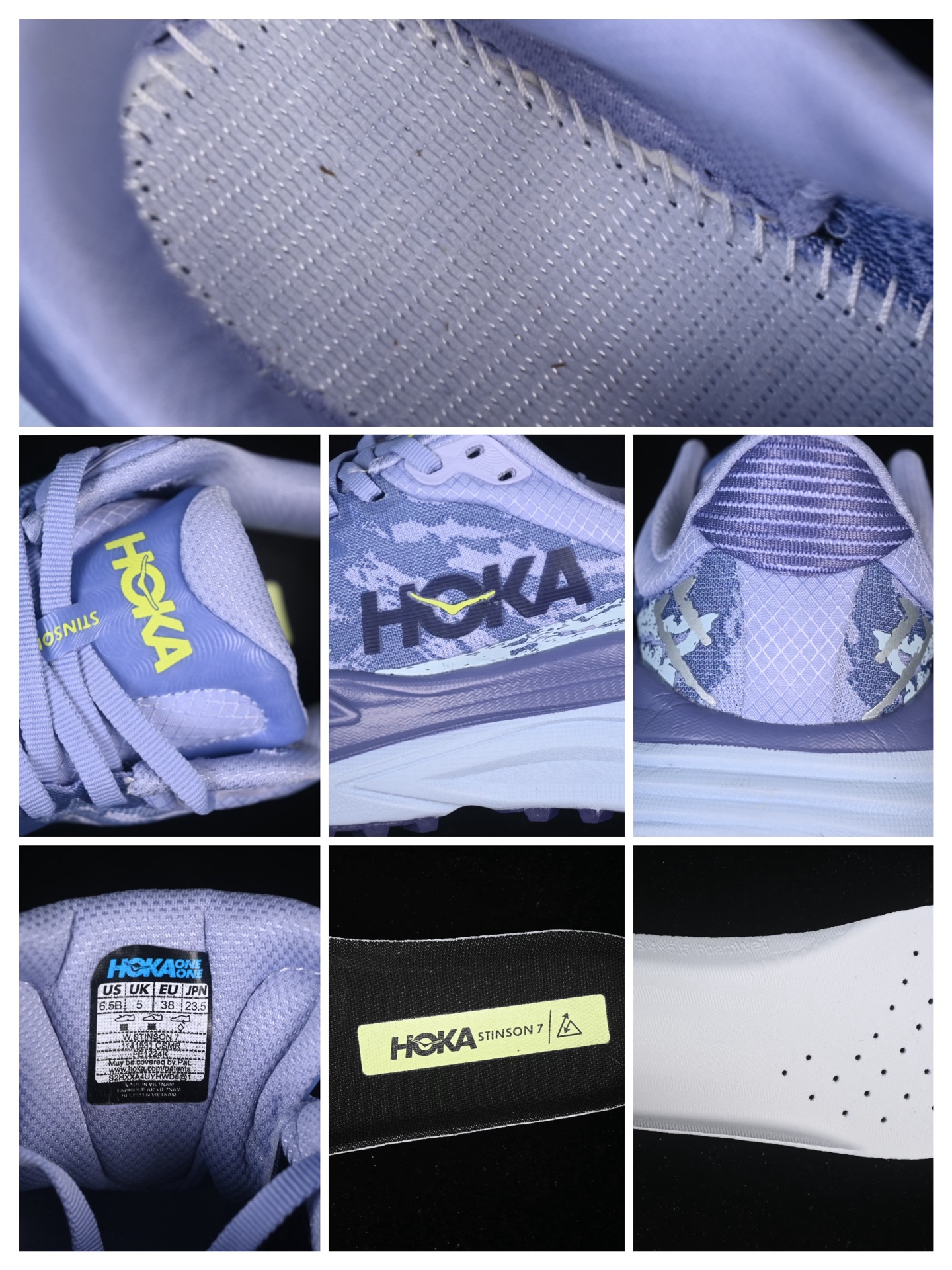💰220纯原
Hoka One One StinSon 7 低帮厚底轻量透气网纱休闲运动慢跑鞋 1141531 CSMR
尺码：36 36.5 37.5 38 38.5 39 40 40.5 41 B.D4
