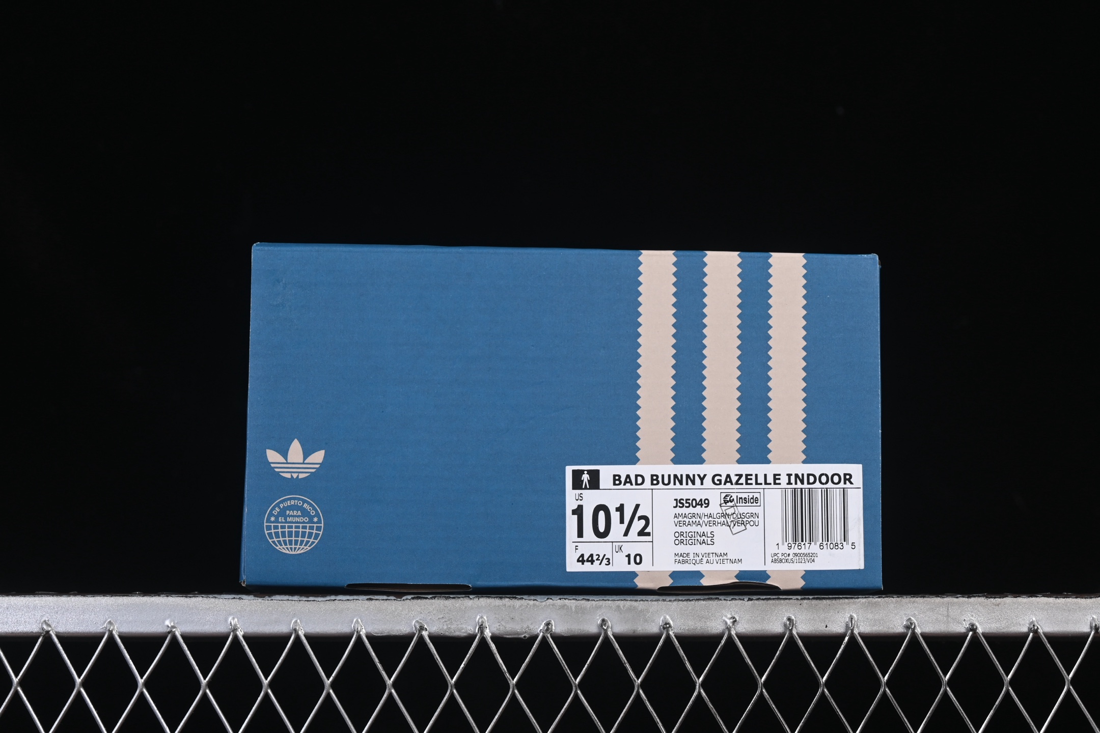 C版纯原 Bad Bunny x Adidas Gazelle Indoor JS5049 联名款 三叶