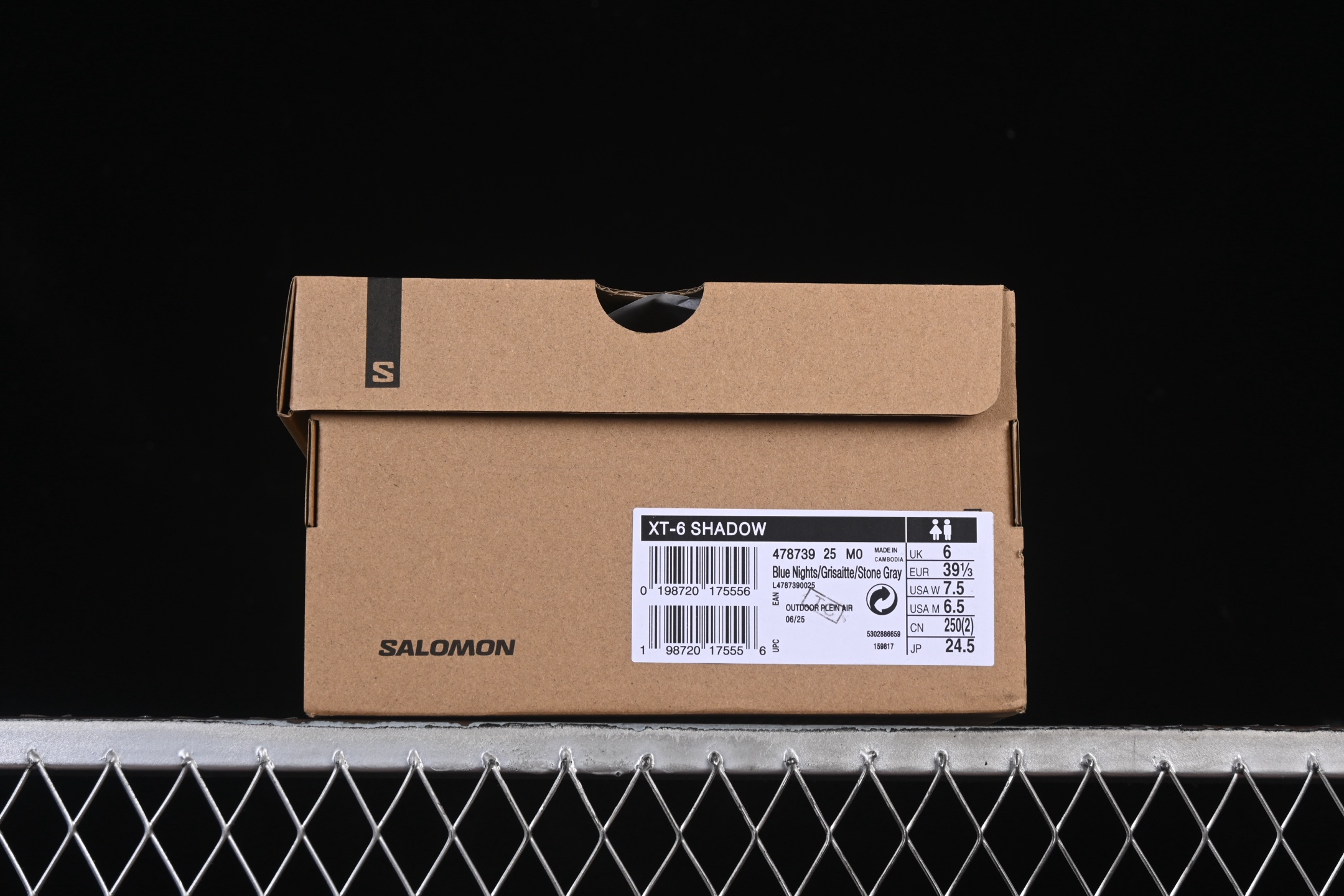 💰360纯原
 Salomon XT-6 Shadow 萨洛蒙高端科技户外休闲跑鞋 478739-25
尺码：36 36.5 37 38 38.5 39 40 40.5 41 42 42.5 43 44 44.5 45 46 HCD4