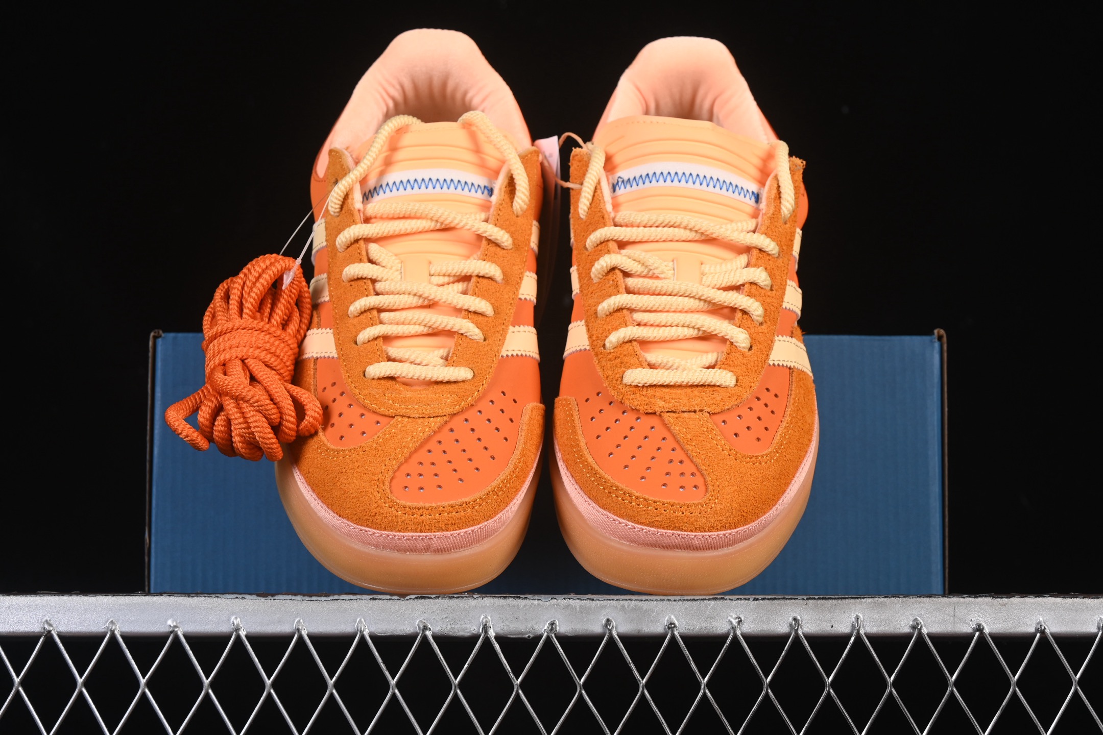 C版纯原 Bad Bunny x Adidas Gazelle Indoor JS5050 联名款 三叶