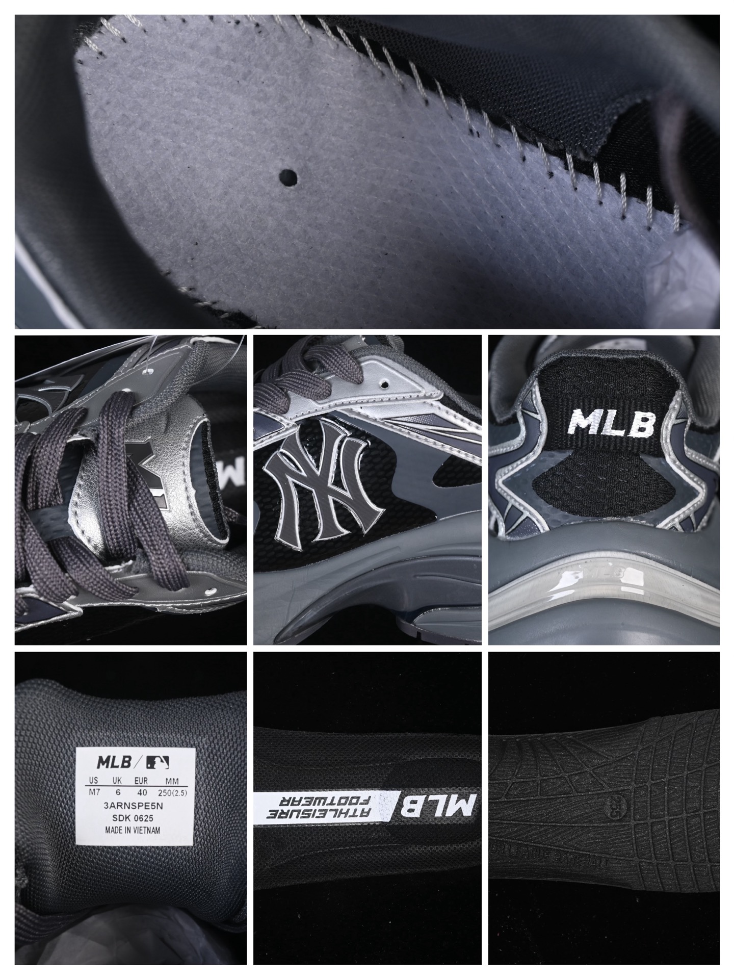 💰220纯原
 NY MLB Chunky Curve Runner Enamel 纽约洋基队 厚底休闲跑鞋 3ARNSPE5N50SID
尺码：35 36 36.5 37.5 38 38.5 39 40 40.5 41 42 42.5 43 44 44.5 45 FYC3