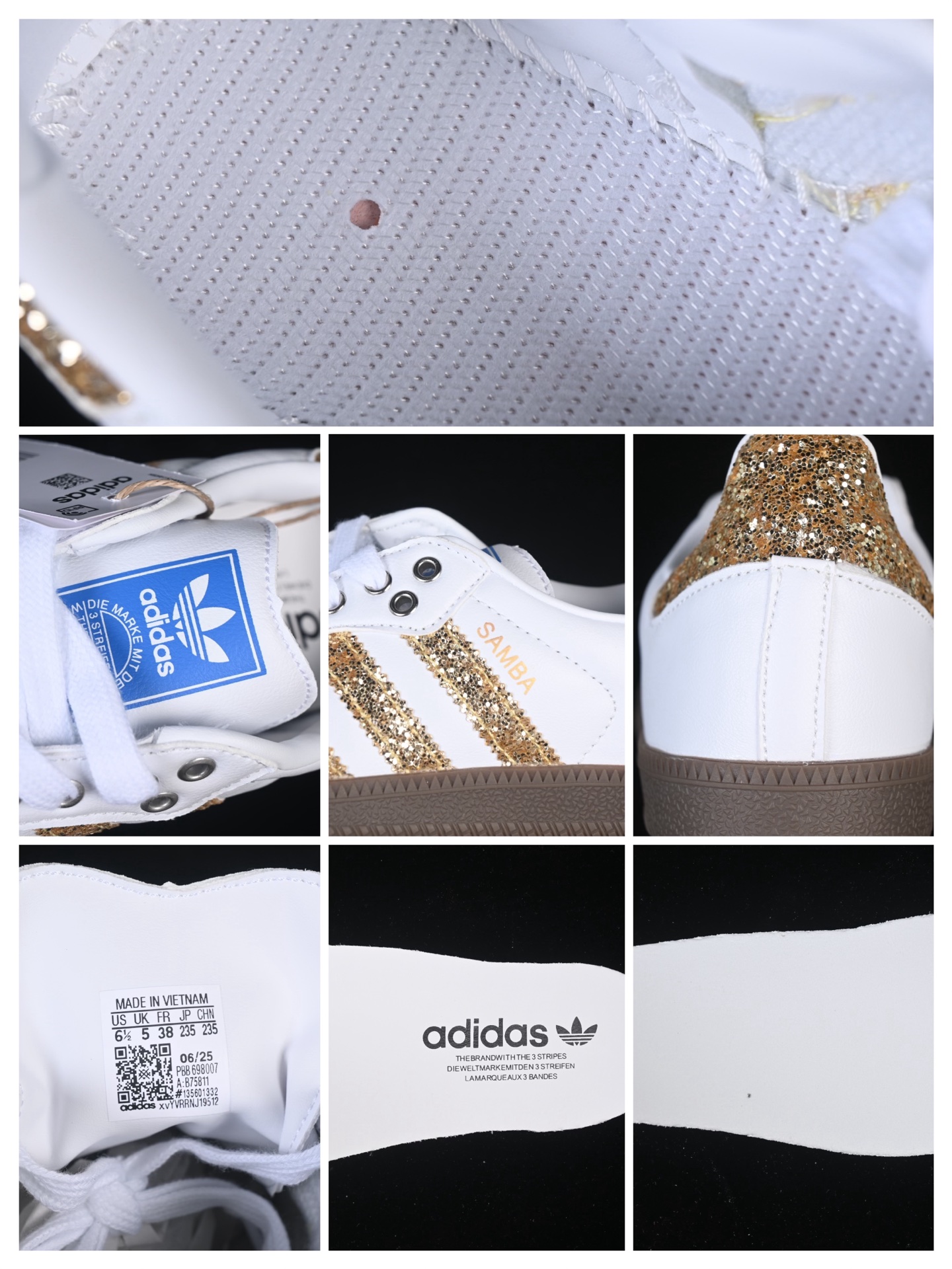 Adidas Samba OG B75811 阿迪三叶草休闲板鞋尺码：36 36.5 37 38 38.