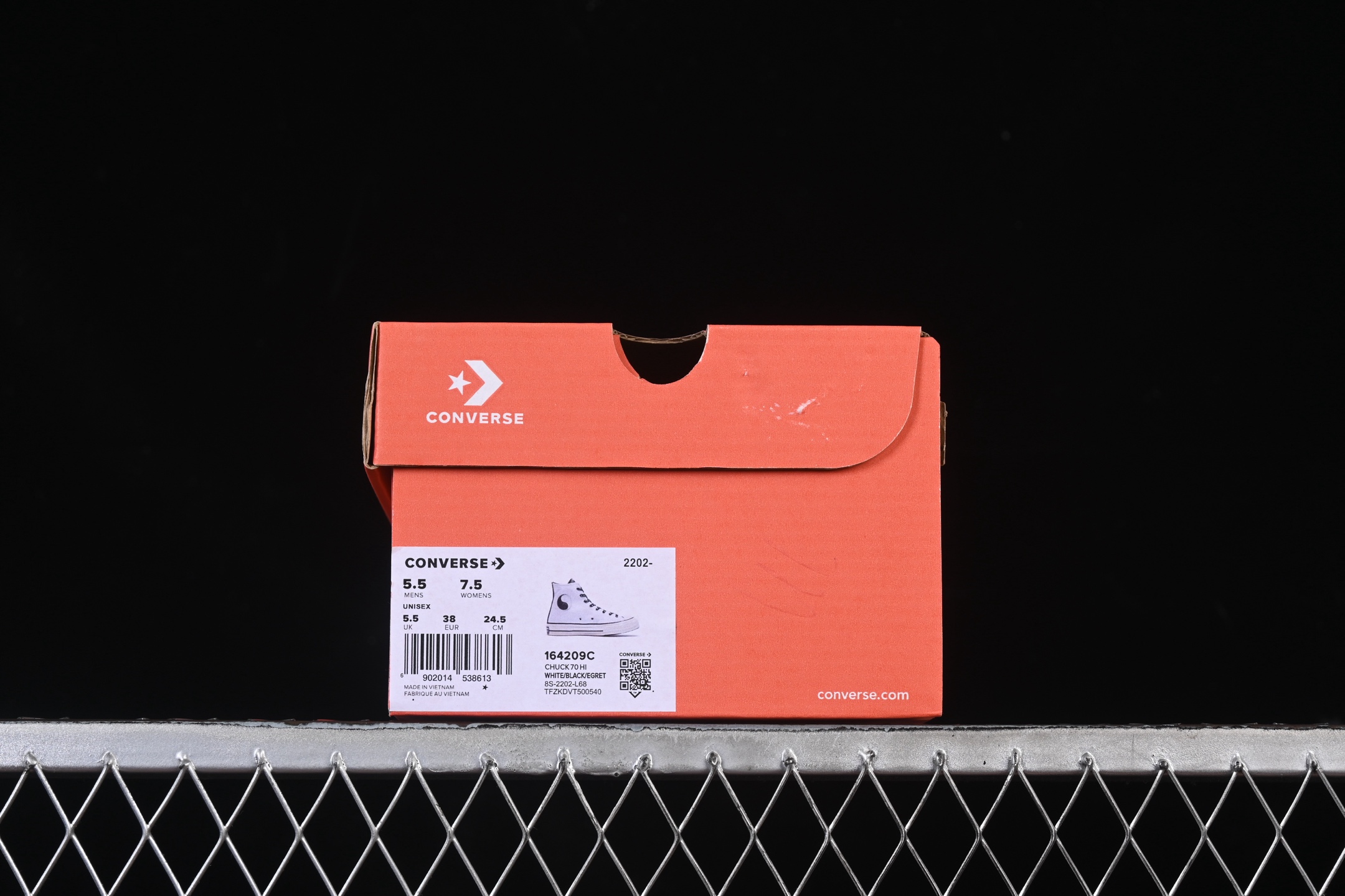 💰140纯原
Converse 1970s Hi 阴阳太极 三星黑标高帮帆布鞋 164209C
尺码：35 36 36.5 37 37.5 38 39 39.5 40 41 41.5 42 42.5 43 44 M.C3