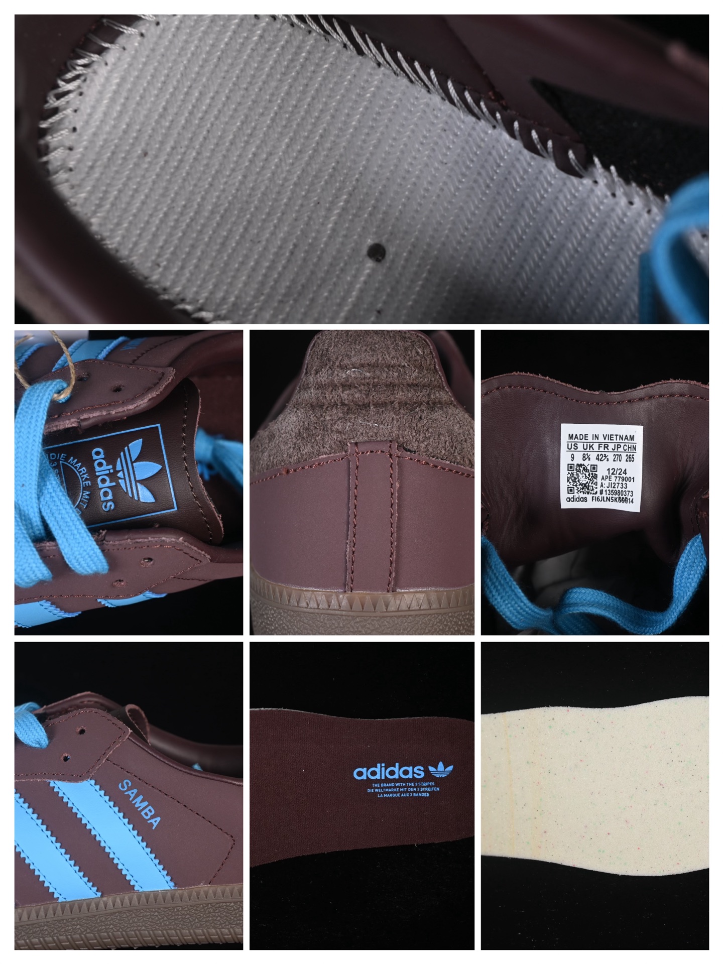 Adidas Samba OG JI2733 阿迪三叶草休闲板鞋尺码：35 36 36.5 37 38 