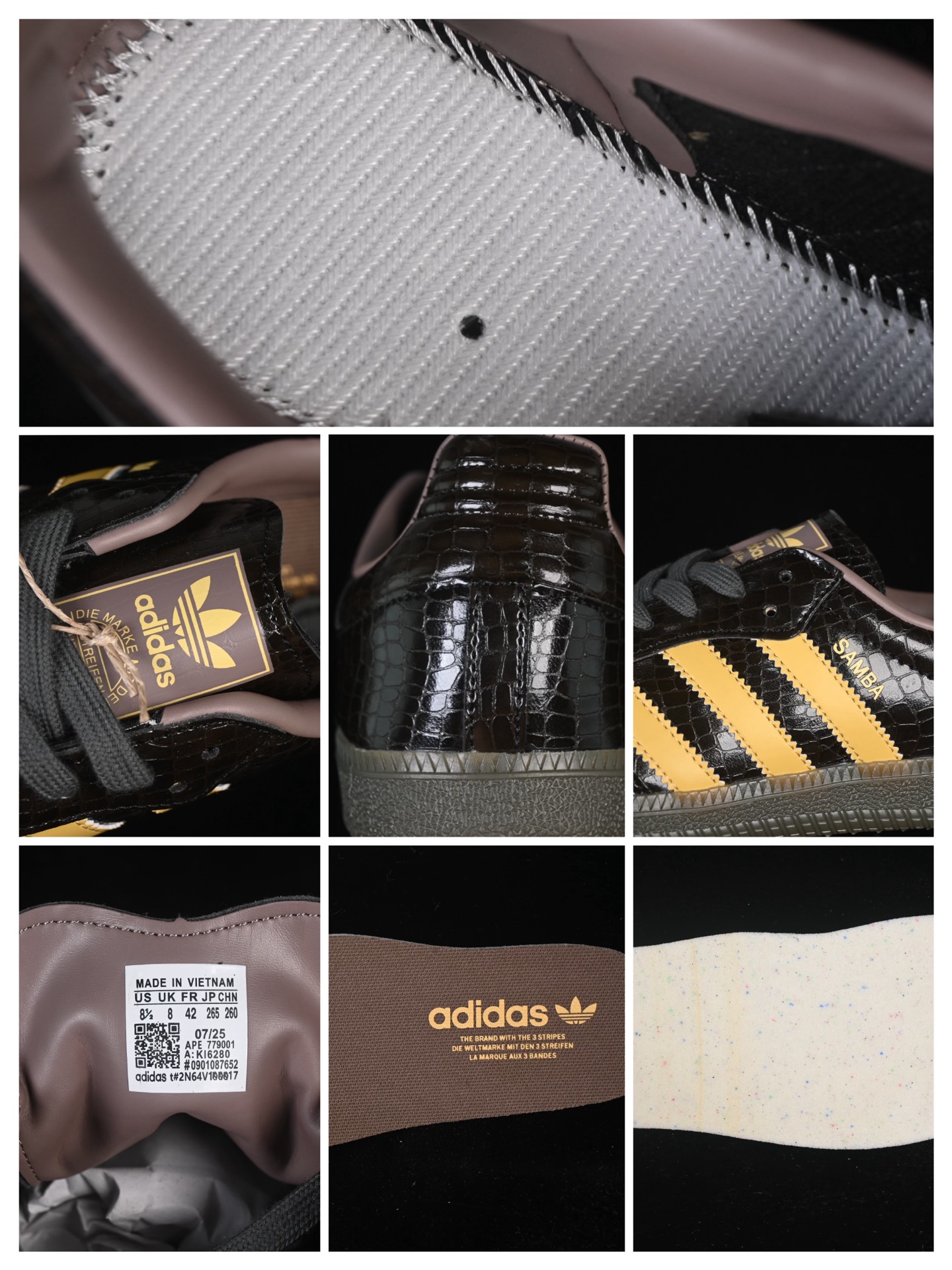 Adidas Samba OG KI6280 阿迪三叶草休闲板鞋尺码：35 36 36.5 37 38 