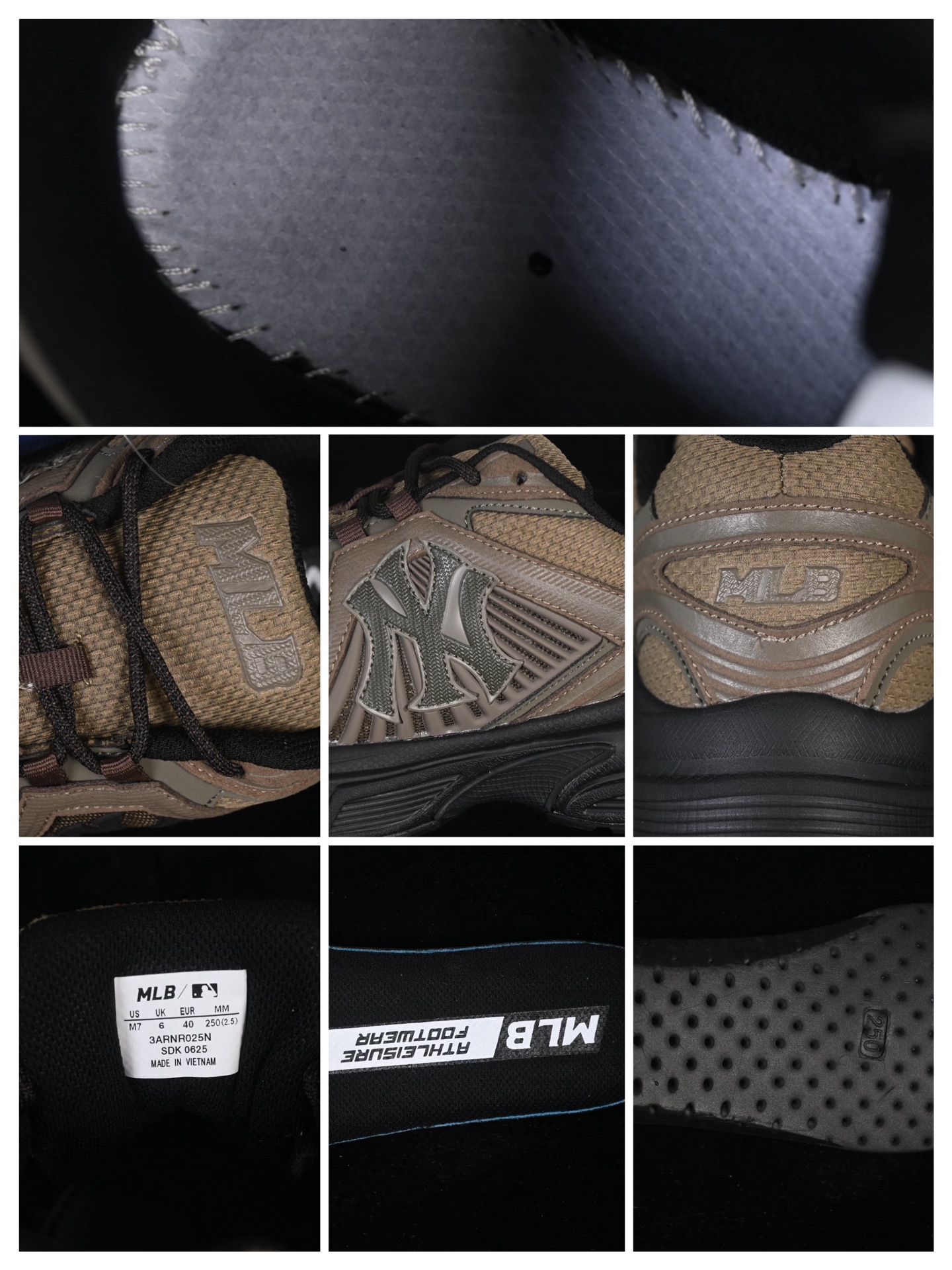 💰240纯原
NY MLB Trophy Runner 纽约洋基队魔术贴 轻量增高厚底休闲运动鞋 3ARNR025N50BRS
尺码：35 36 36.5 37.5 38 38.5 39 40 40.5 41 42 42.5 43 44 45 FYC3