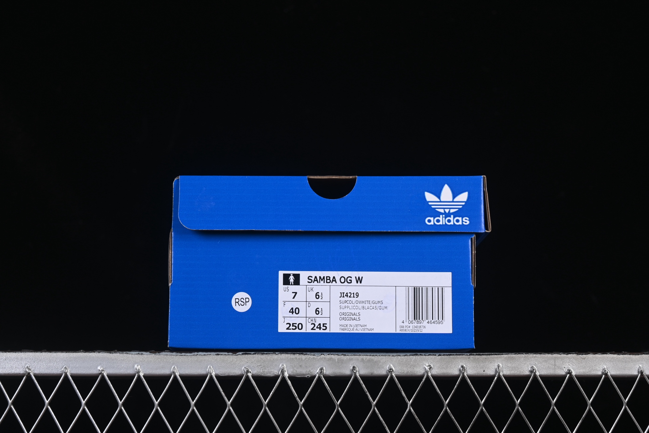 Adidas Samba OG JI4219 阿迪三叶草休闲板鞋#原厂原数据版型 皮料切割干净无任何毛边