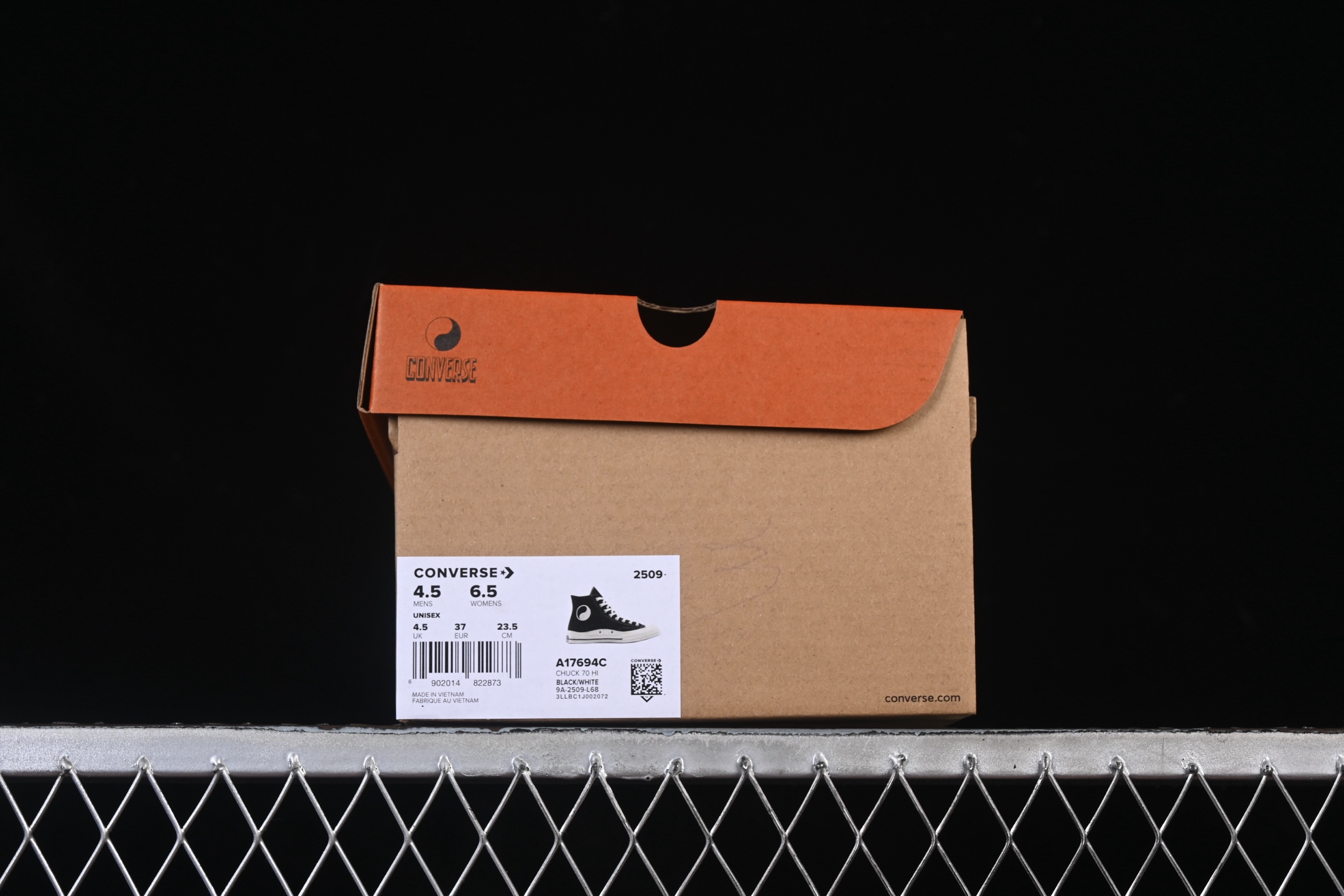 💰140纯原
Converse 1970s Hi 阴阳太极 高帮帆布鞋 A17694C
尺码：35 36 36.5 37 37.5 38 39 39.5 40 41 41.5 42 42.5 43 44 M.C3