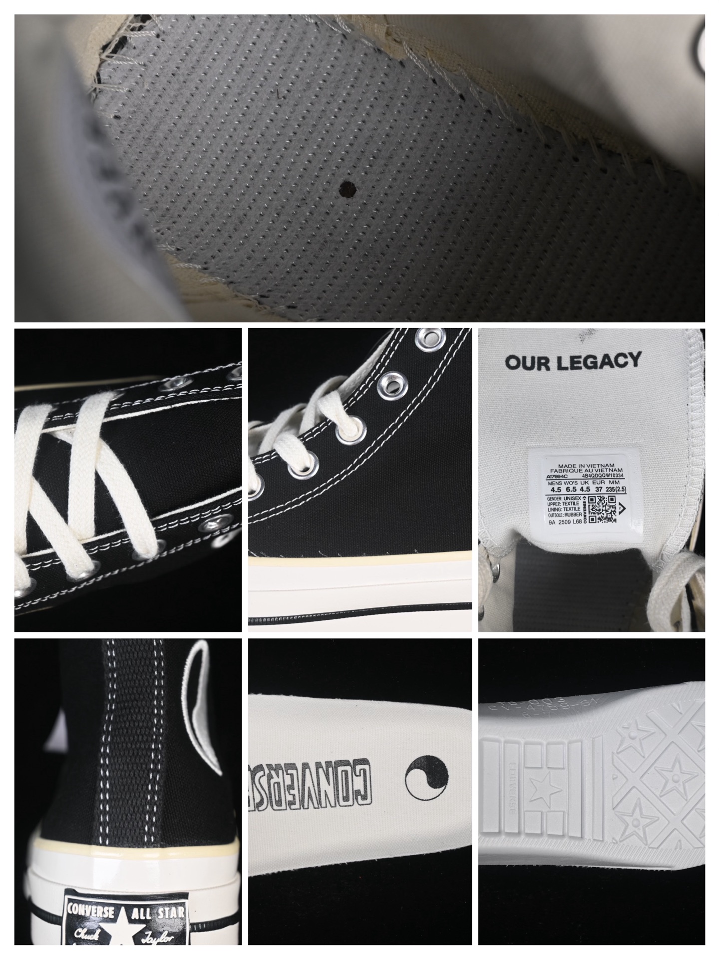 💰140纯原
Converse 1970s Hi 阴阳太极 高帮帆布鞋 A17694C
尺码：35 36 36.5 37 37.5 38 39 39.5 40 41 41.5 42 42.5 43 44 M.C3