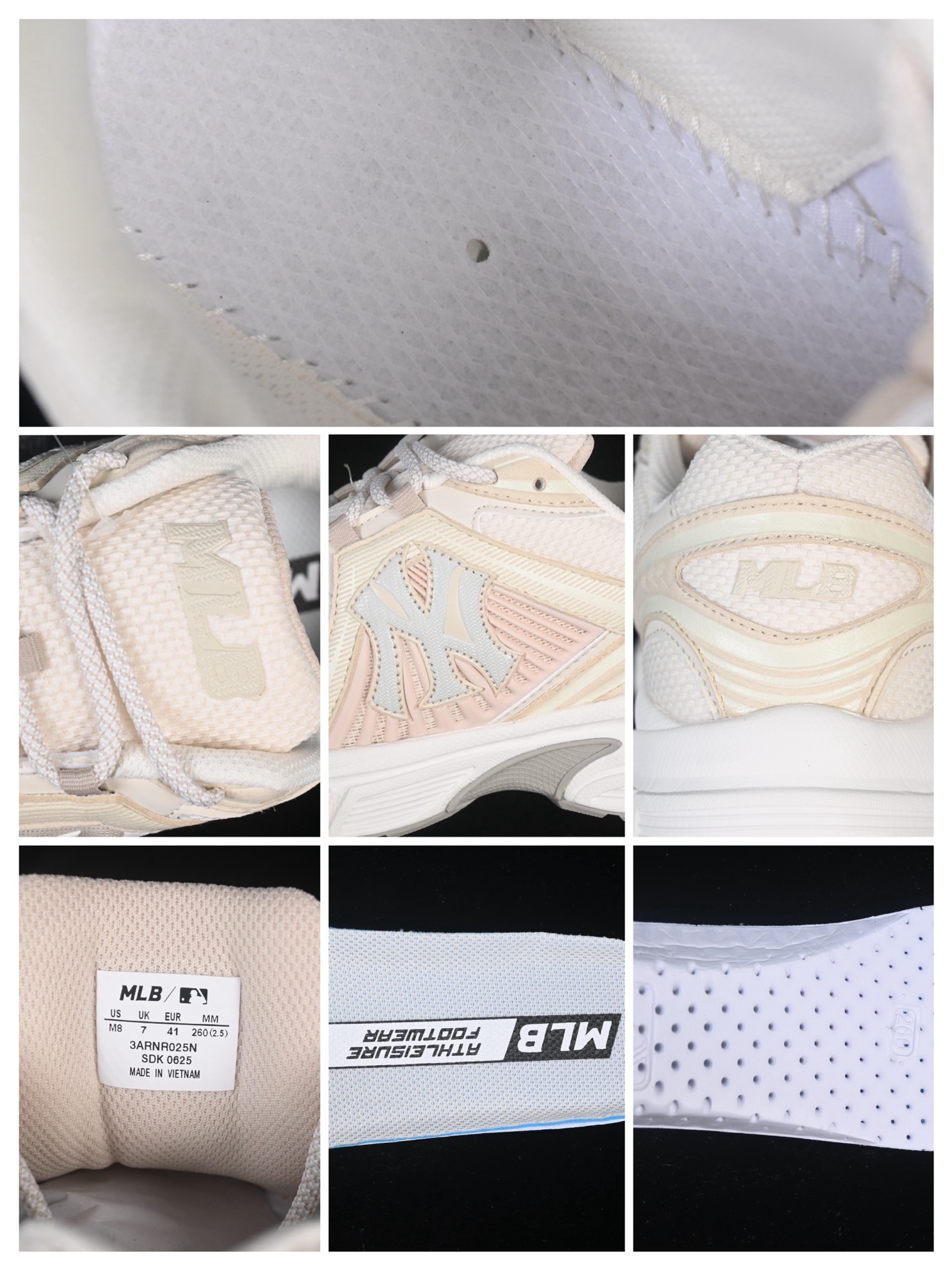 💰240纯原
 NY MLB Trophy Runner 纽约洋基队魔术贴 轻量增高厚底休闲运动鞋 3ARNR025N50BGS
尺码：35 36 36.5 37.5 38 38.5 39 40 40.5 41 42 42.5 43 44 45 N.C3