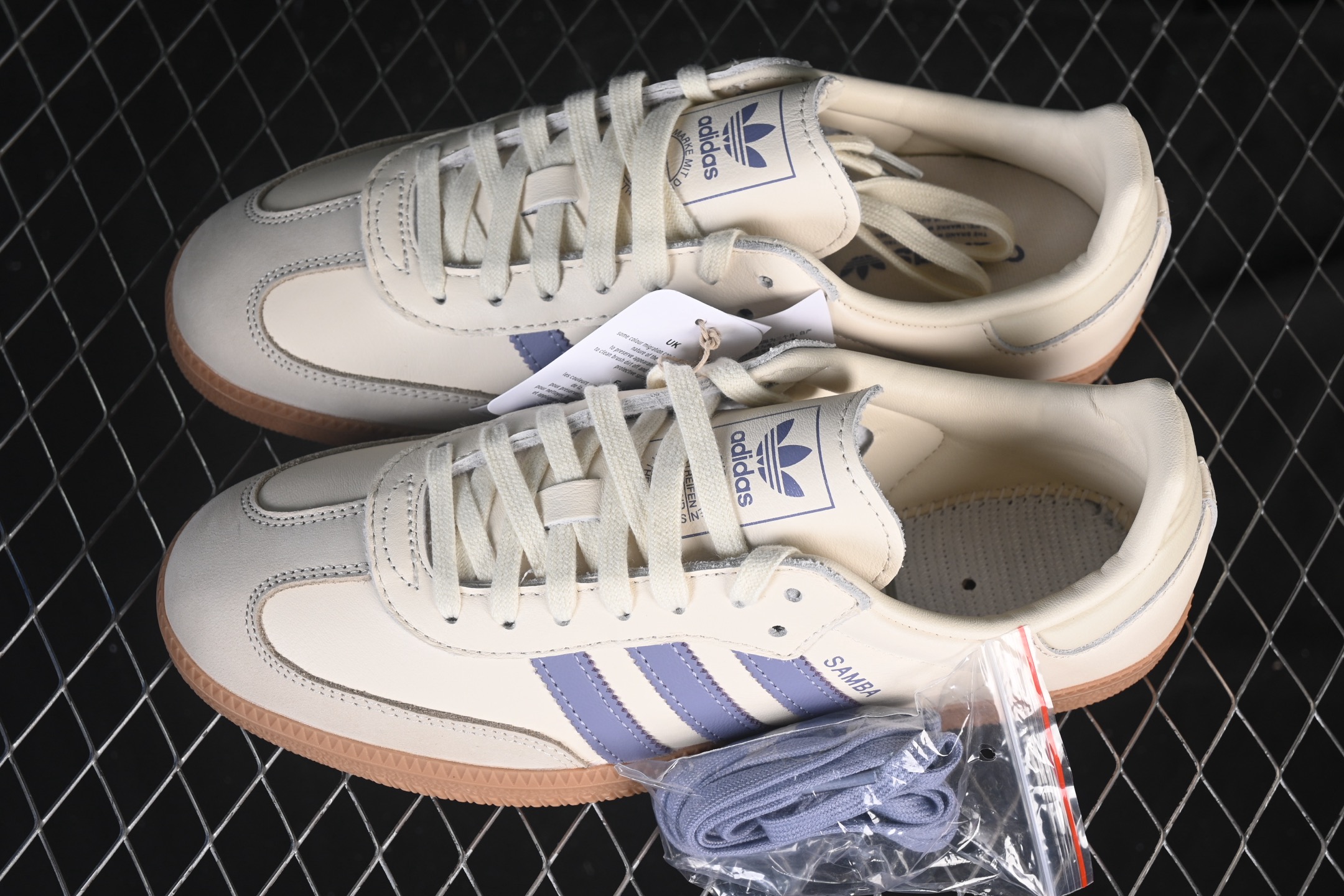 Adidas Samba OG JS1362 阿迪三叶草休闲板鞋#原厂原数据版型 皮料切割干净无任何毛边