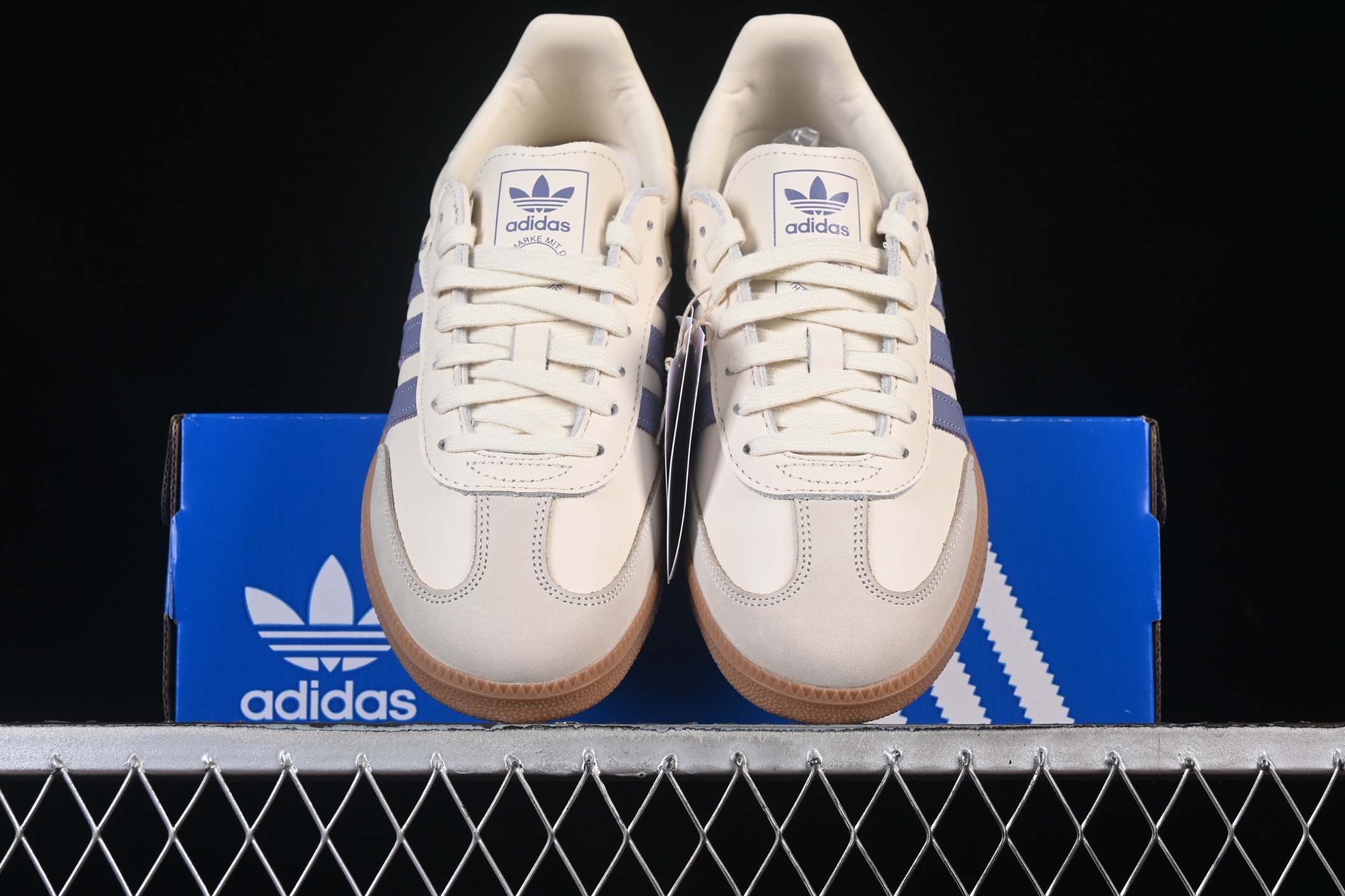 Adidas Samba OG JS1362 阿迪三叶草休闲板鞋#原厂原数据版型 皮料切割干净无任何毛边