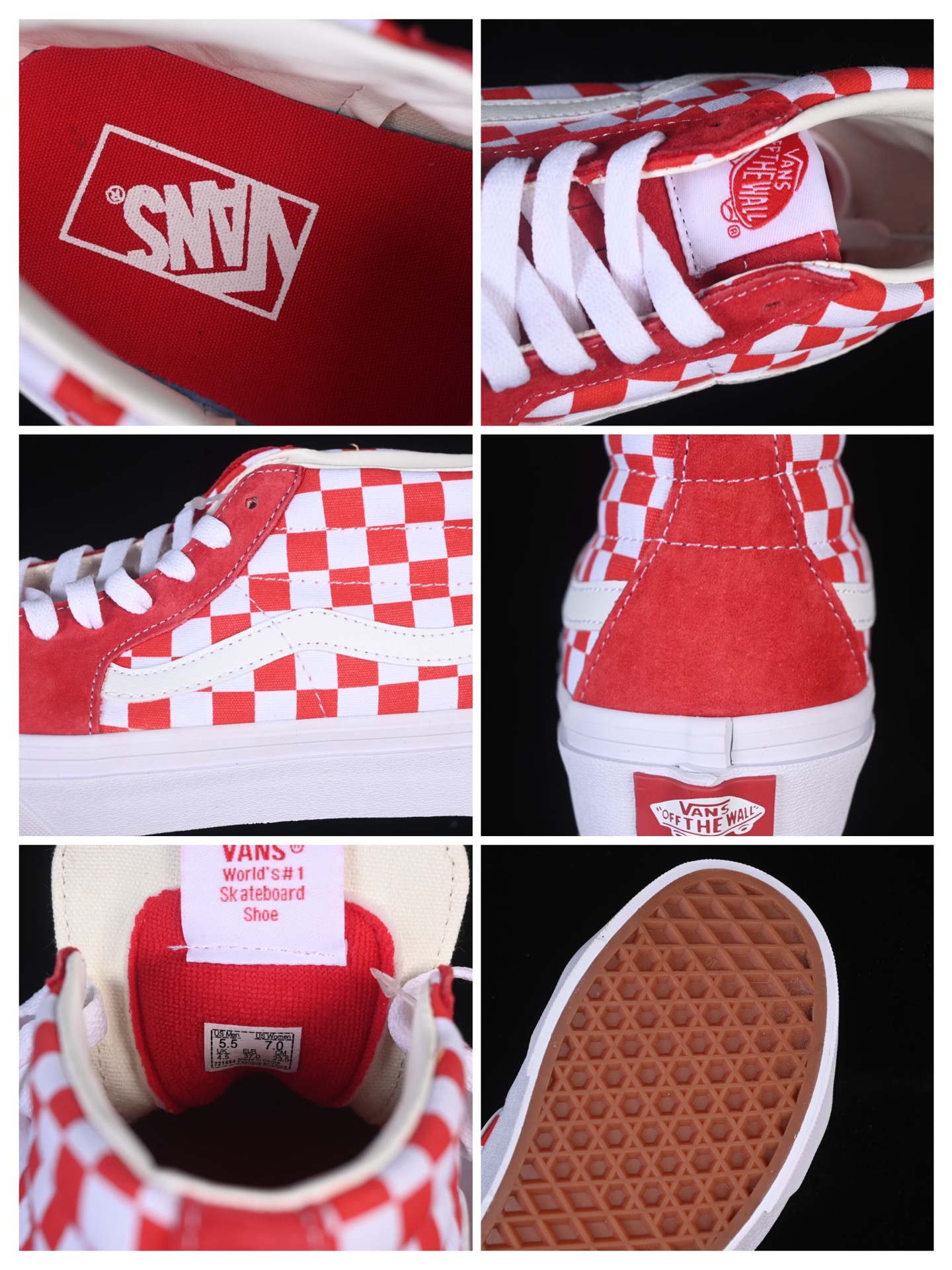 💰150纯原
 Vans Sk8-Mid 万斯中邦休闲滑板鞋 VN0A5JMFBRC
#工艺：硫化1:1（重量1:1、真标、原钢印、材质标、鞋型标、合格证）
尺码：35 36 36.5 37 38 38.5 39 40 40.5 41 42 42.5 43 44 M.C3