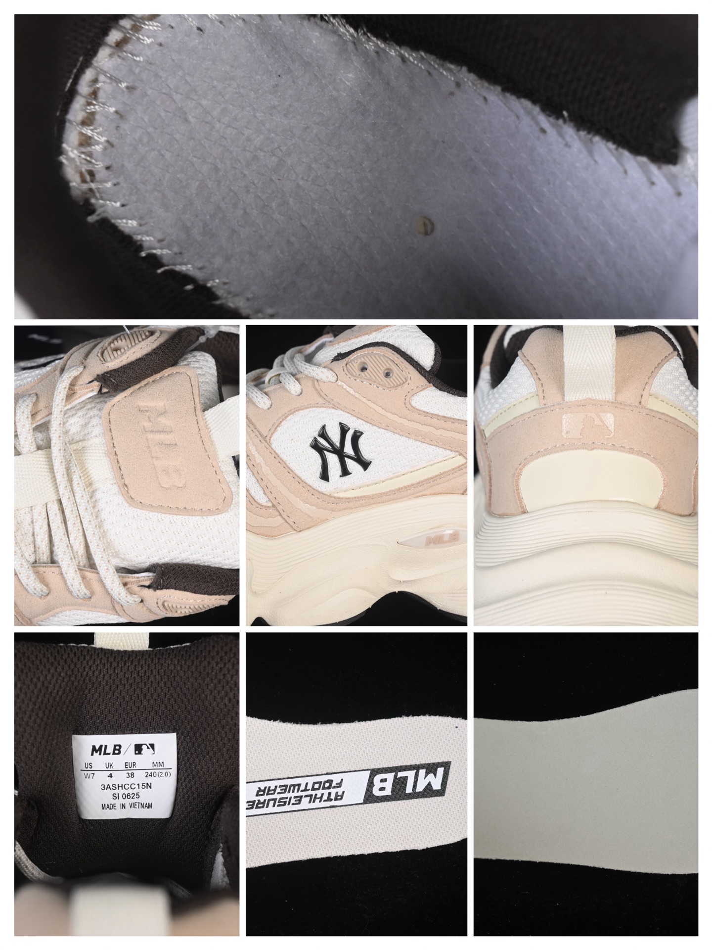 💰240纯原
NY MLB Champ Chunky SD 纽约洋基队 增高厚底休闲板鞋 3ASHCC15N50BRS
尺码：35 36 36.5 37.5 38 38.5 39 40 40.5 41 42 42.5 43 44 44.5 45 FYC3