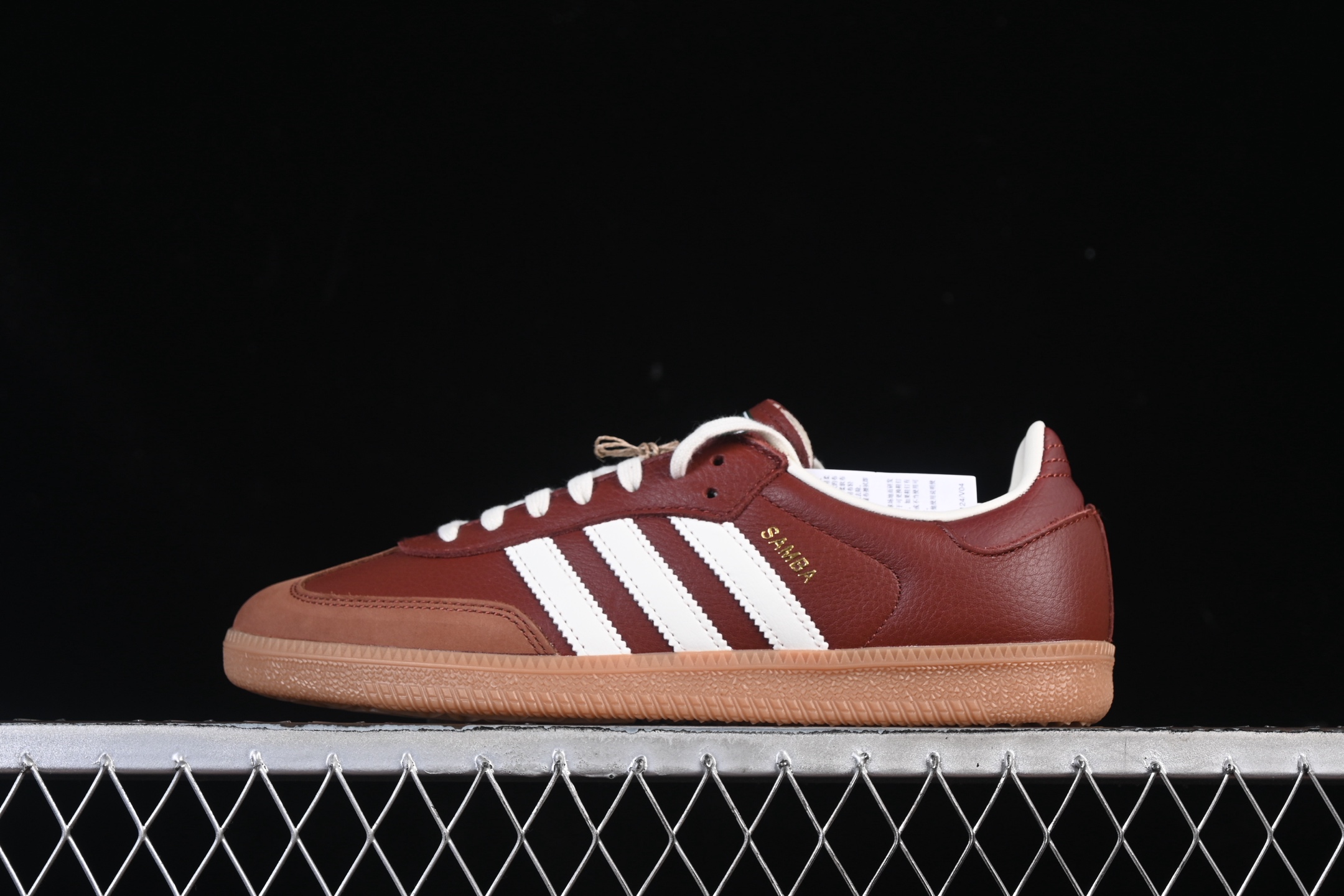 Adidas Samba OG JR0892 阿迪三叶草休闲板鞋#原厂原数据版型 皮料切割干净无任何毛边