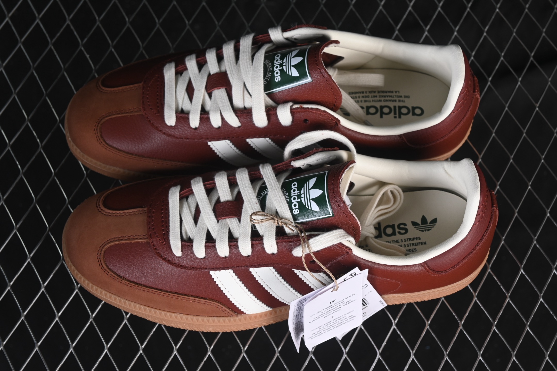 Adidas Samba OG JR0892 阿迪三叶草休闲板鞋#原厂原数据版型 皮料切割干净无任何毛边