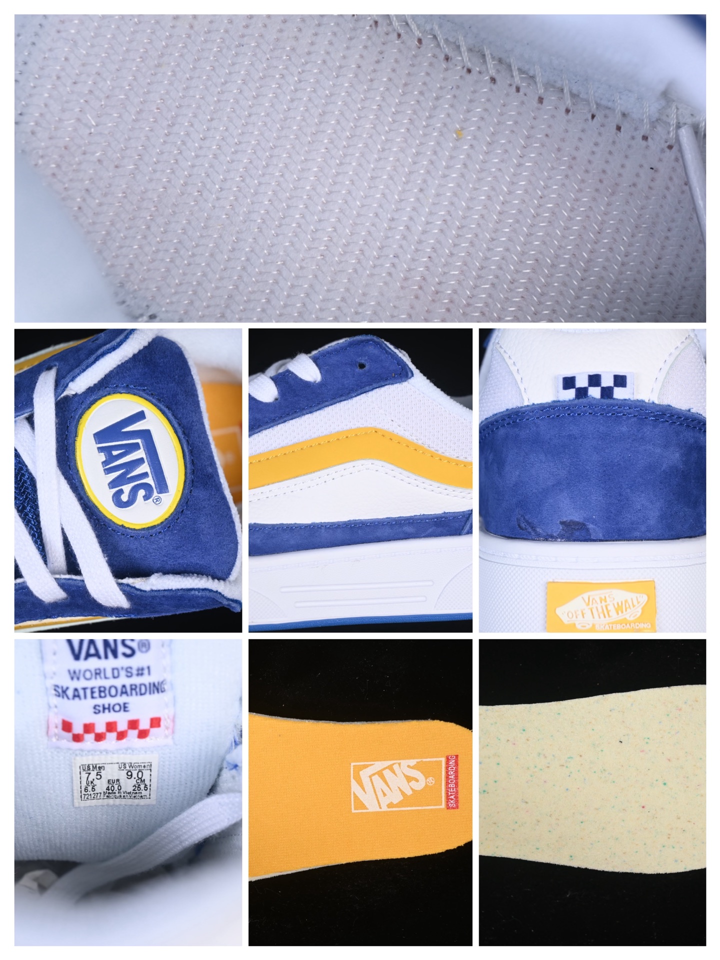 💰140纯原
Vans Skate Estazzo 万斯低帮休闲运动滑板鞋 VN000D45BYL
#工艺：硫化1:1（重量1:1、真标、原钢印、材质标、鞋型标、合格证）
尺码：35 36 36.5 37 38 38.5 39 40 40.5 41 42 42.5 43 44 M.C3