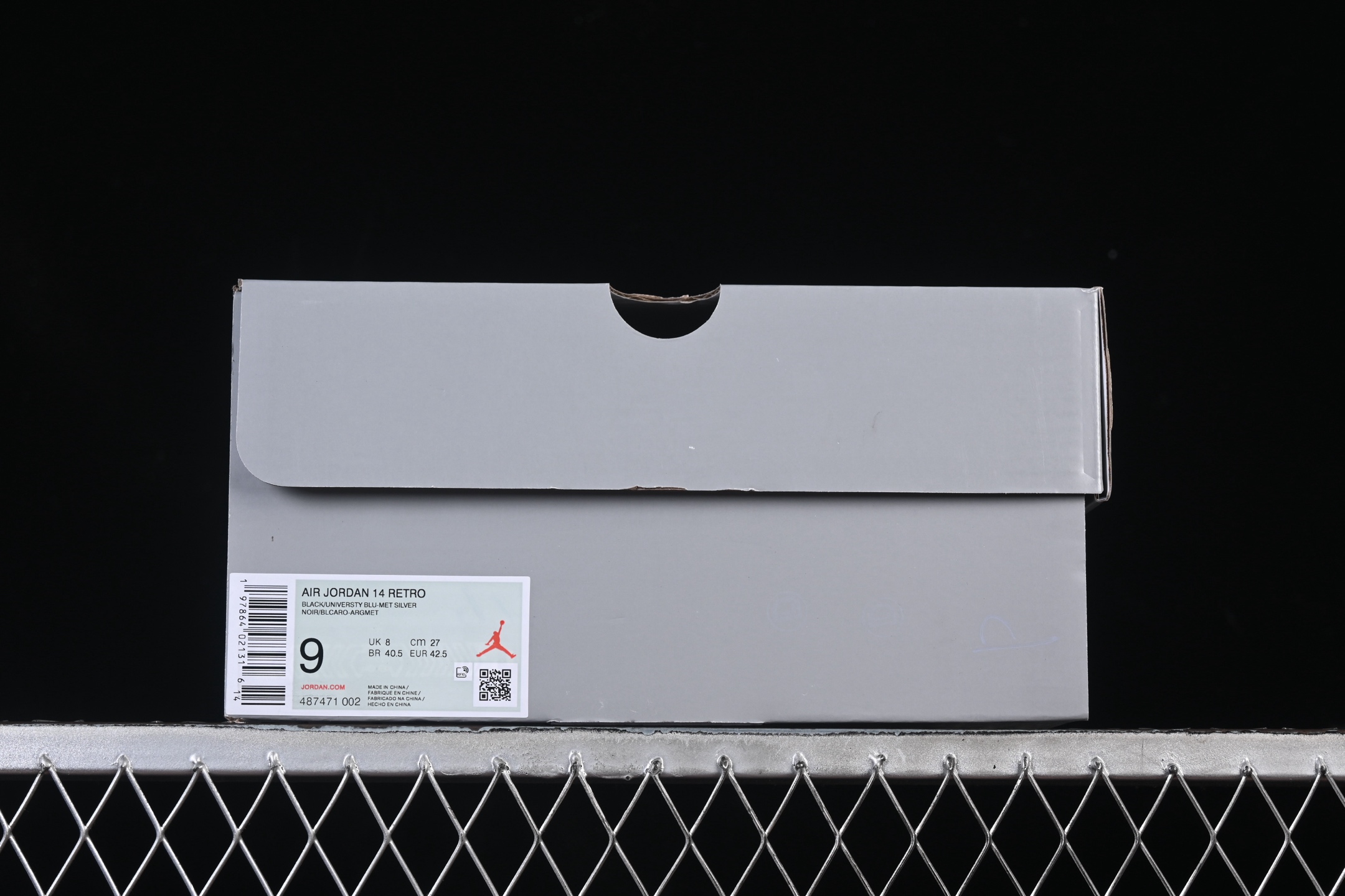 💰480纯原
Air Jordan 14 Retro "Black University Blue" AJ14 乔14法拉利 黑北卡蓝 487471-002
#大厂出品 原楦原纸板 客供原厂材料开发 全麂皮鞋身材质 细节如图所示
尺码：40 40.5 41 42 42.5 43 44 44.5 45 45.5 46 47.5 48.5 P.F6