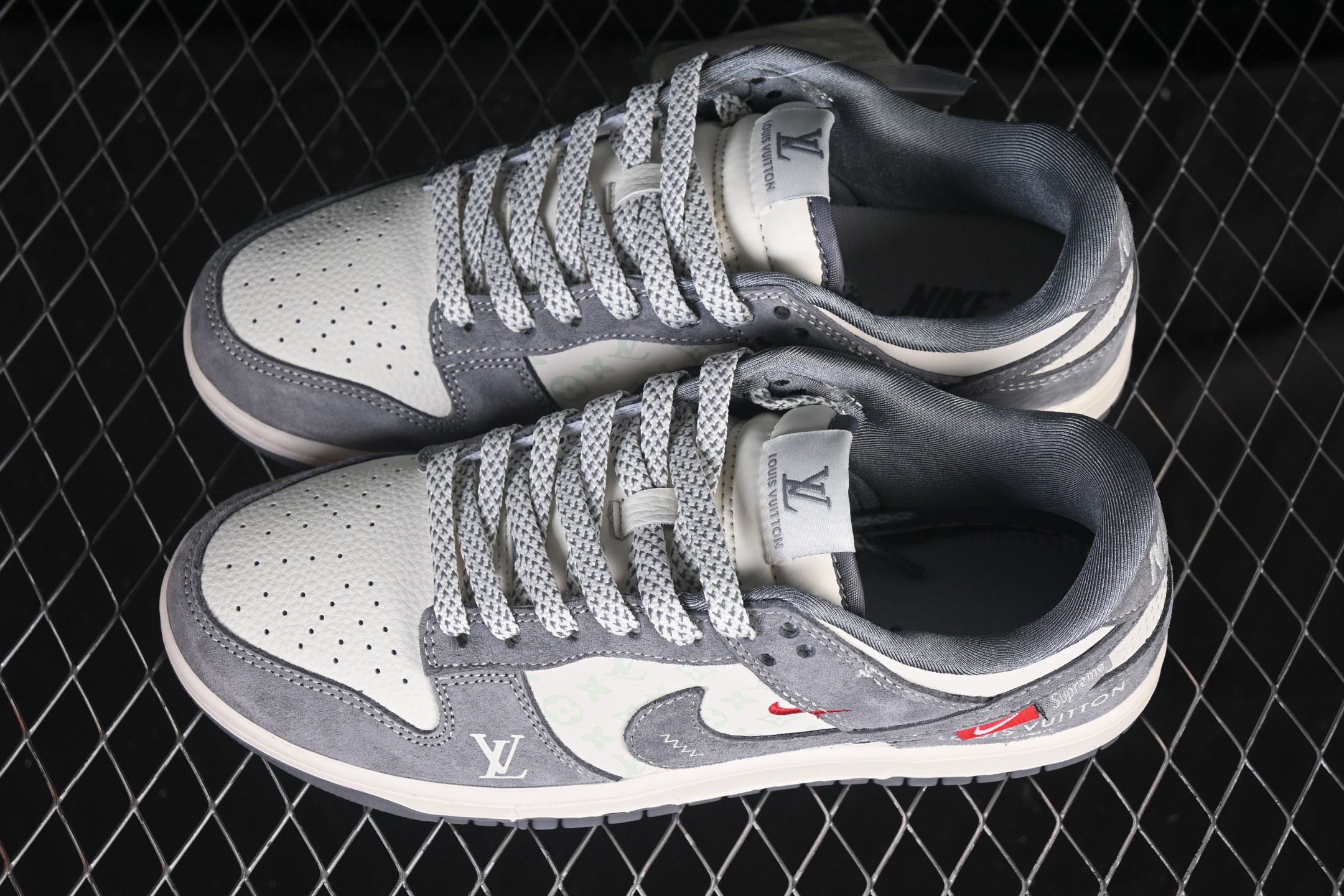 Nike SB Dunk Low 联名 灰猪八红标 周年高端定制 低帮休闲板鞋 CX5050-Y13#定