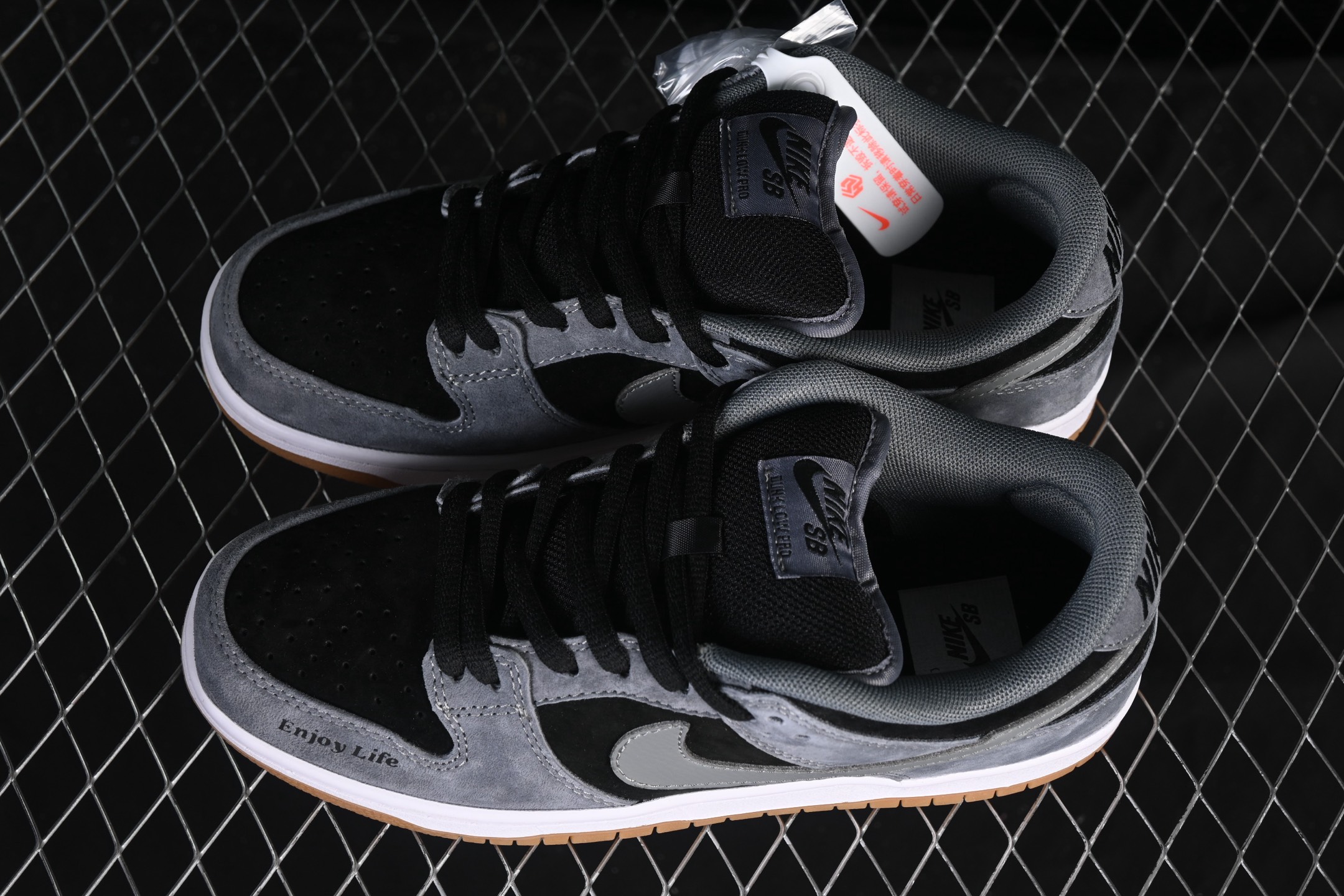 Nike SB Dunk Low 灰生胶 SB低帮休闲板鞋 HF3063-001#大厂纯原品质出货 清洁