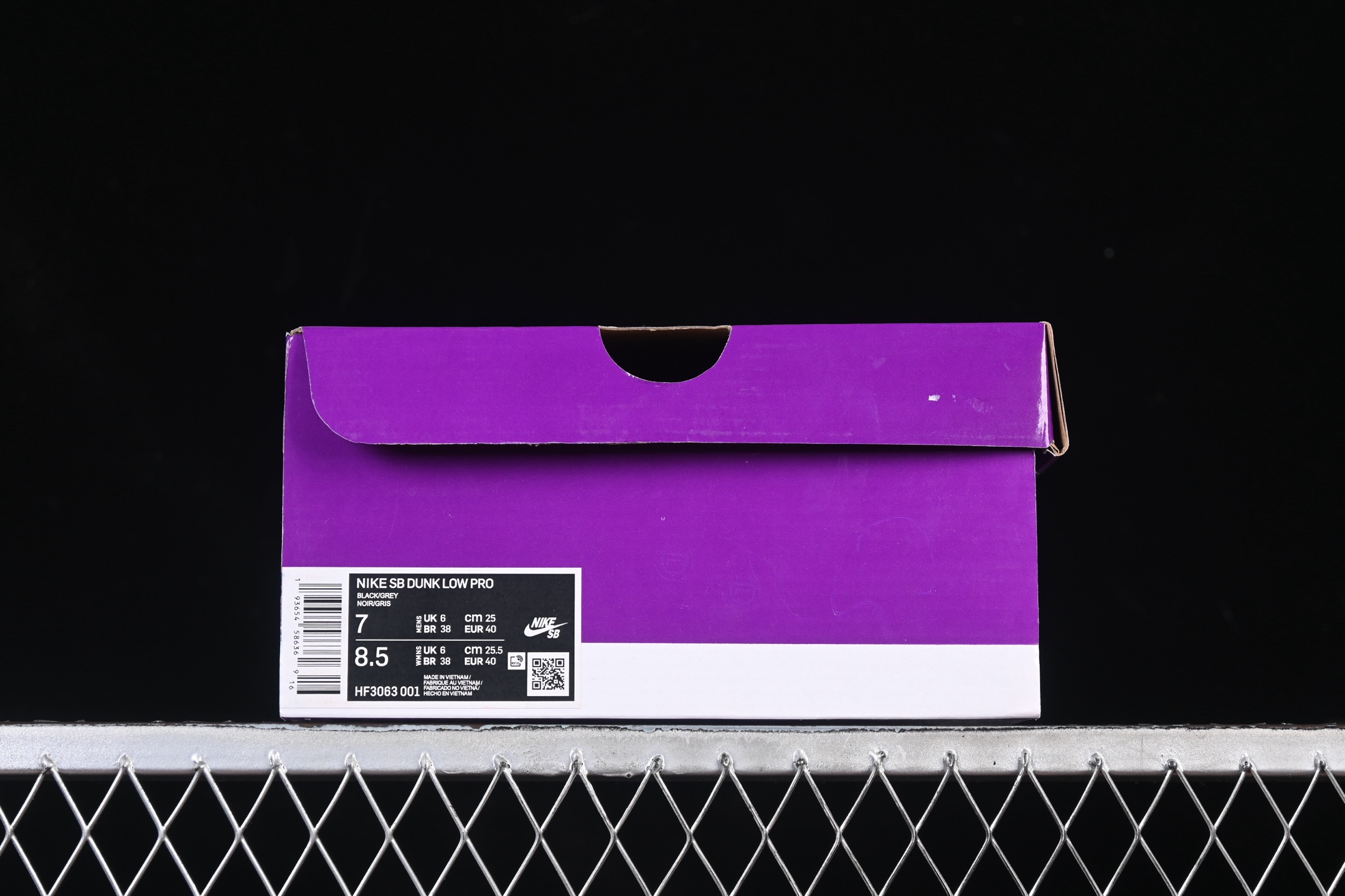 Nike SB Dunk Low 灰生胶 SB低帮休闲板鞋 HF3063-001#大厂纯原品质出货 清洁