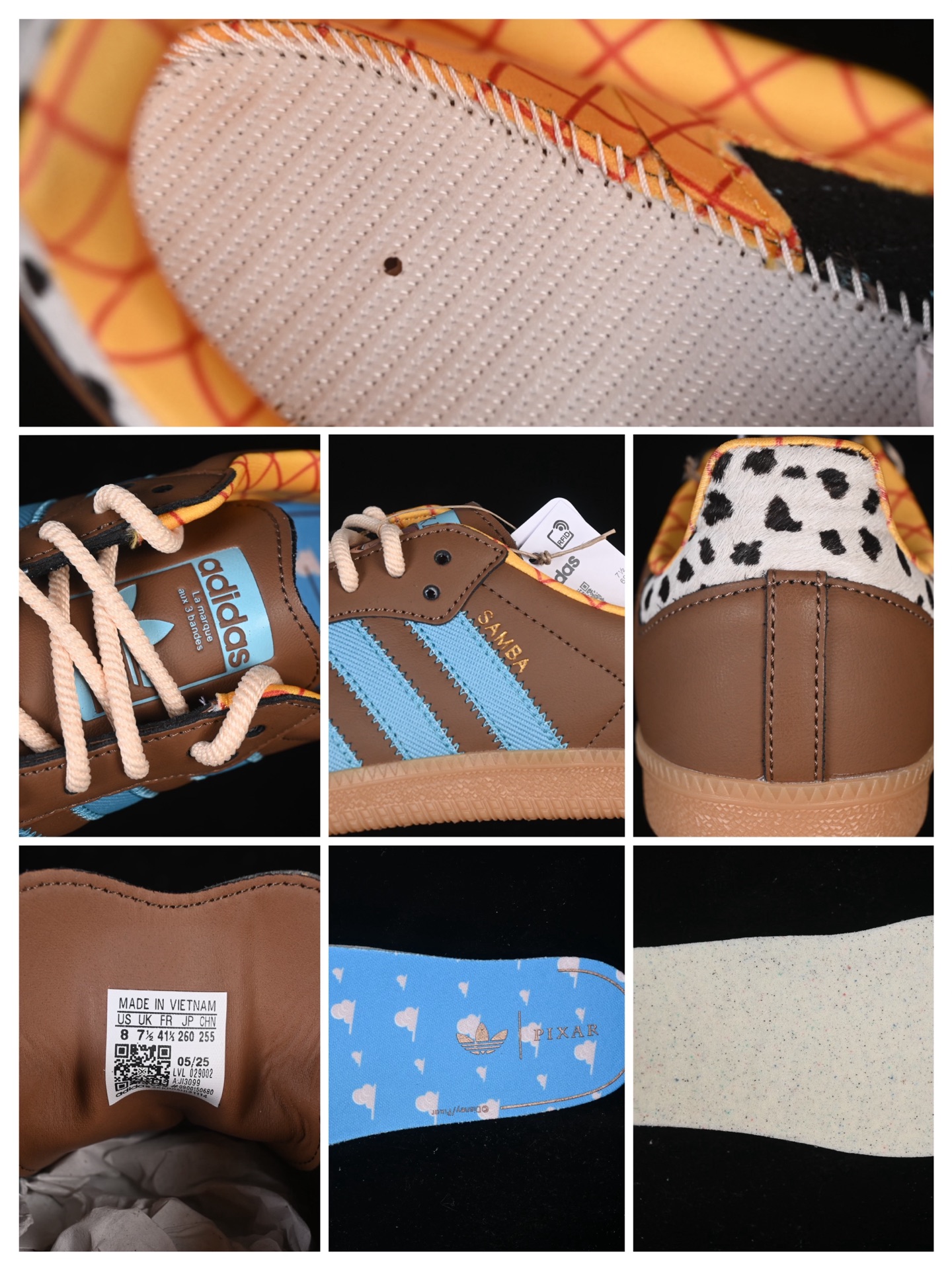 Toy Story x Adidas Originals Samba OG Woody JI3099 联