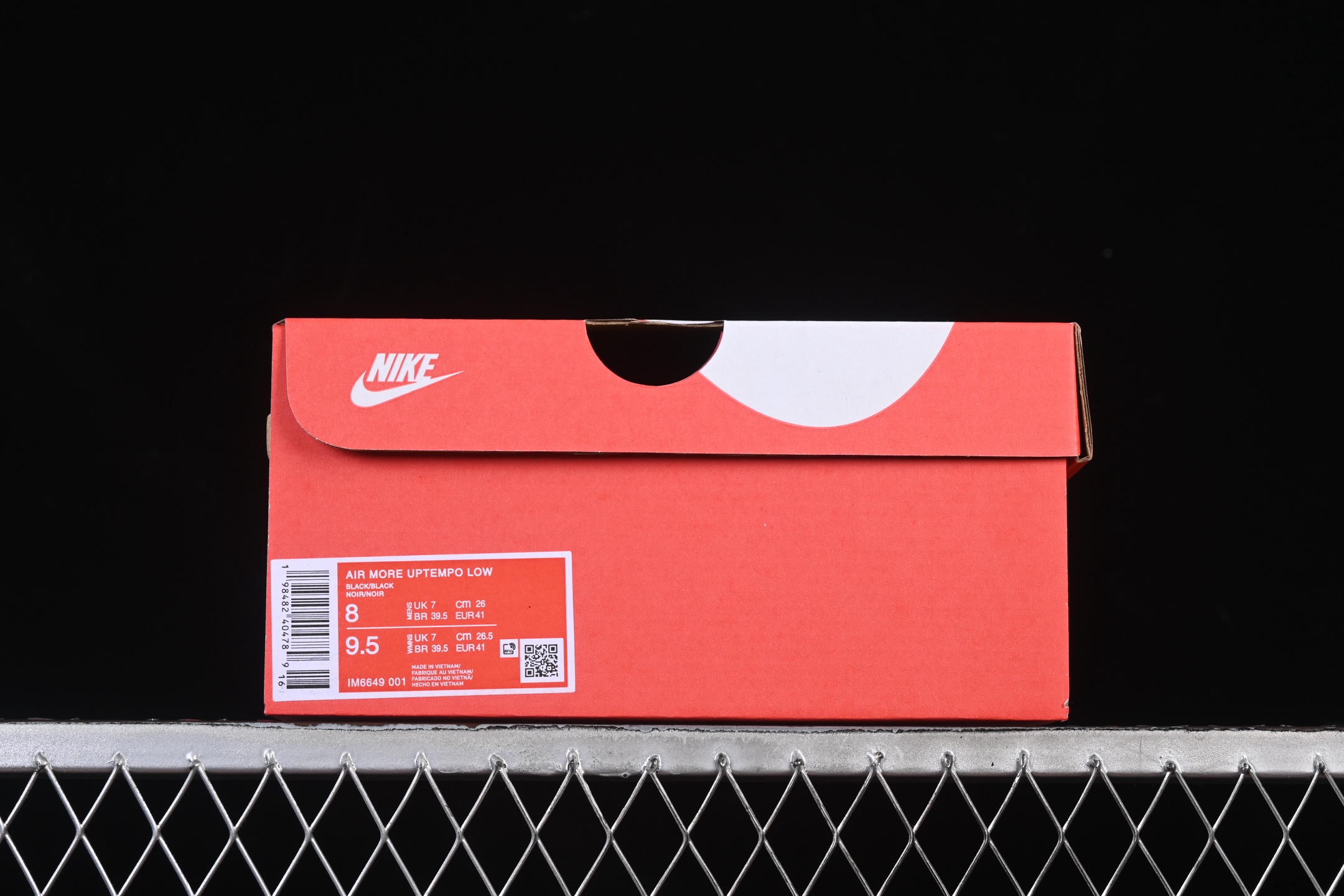 CK版 Nike Air More Uptempo 皮蓬 网面透气经典高街百搭休闲运动篮球鞋 IM664