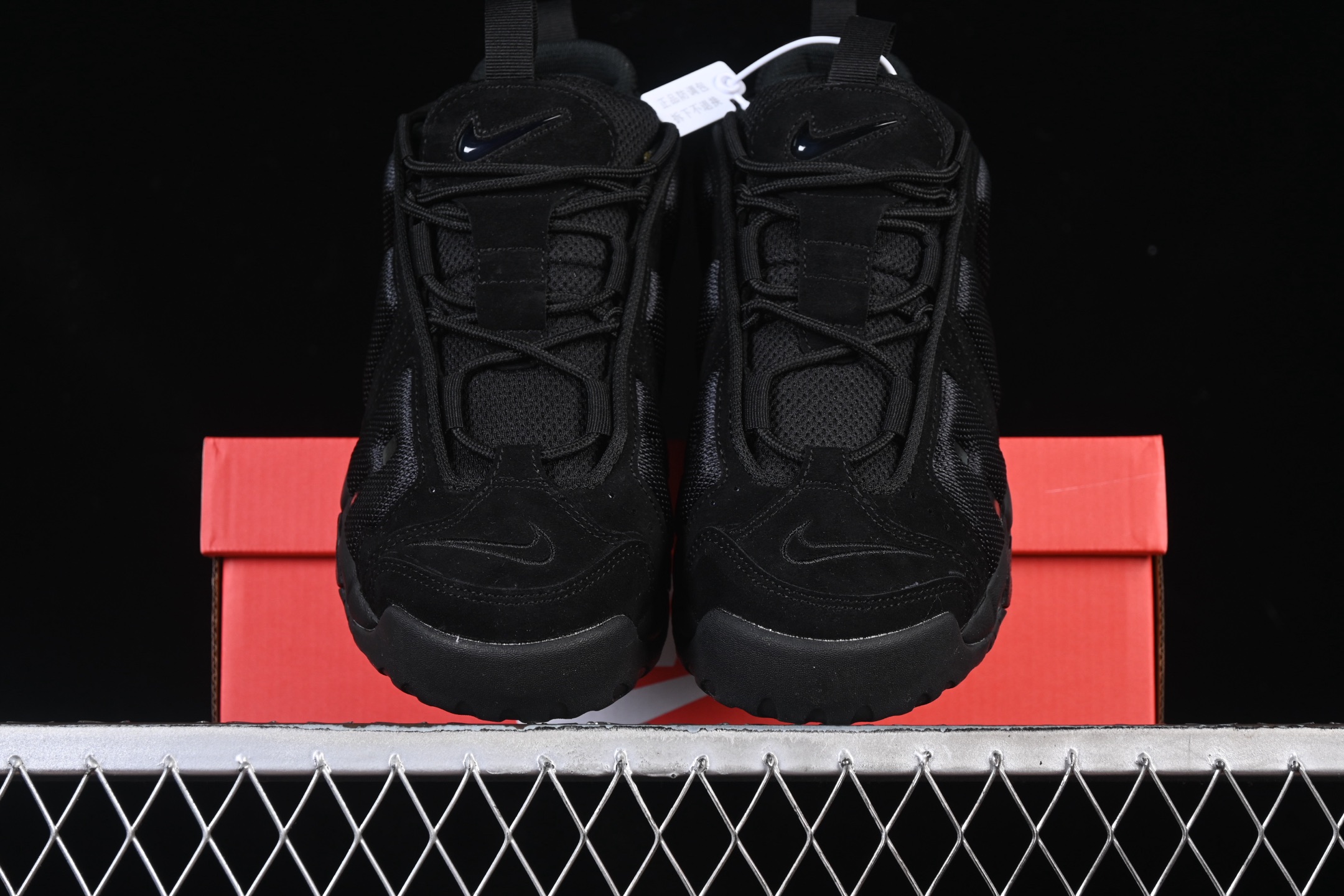 CK版 Nike Air More Uptempo 皮蓬 网面透气经典高街百搭休闲运动篮球鞋 IM664