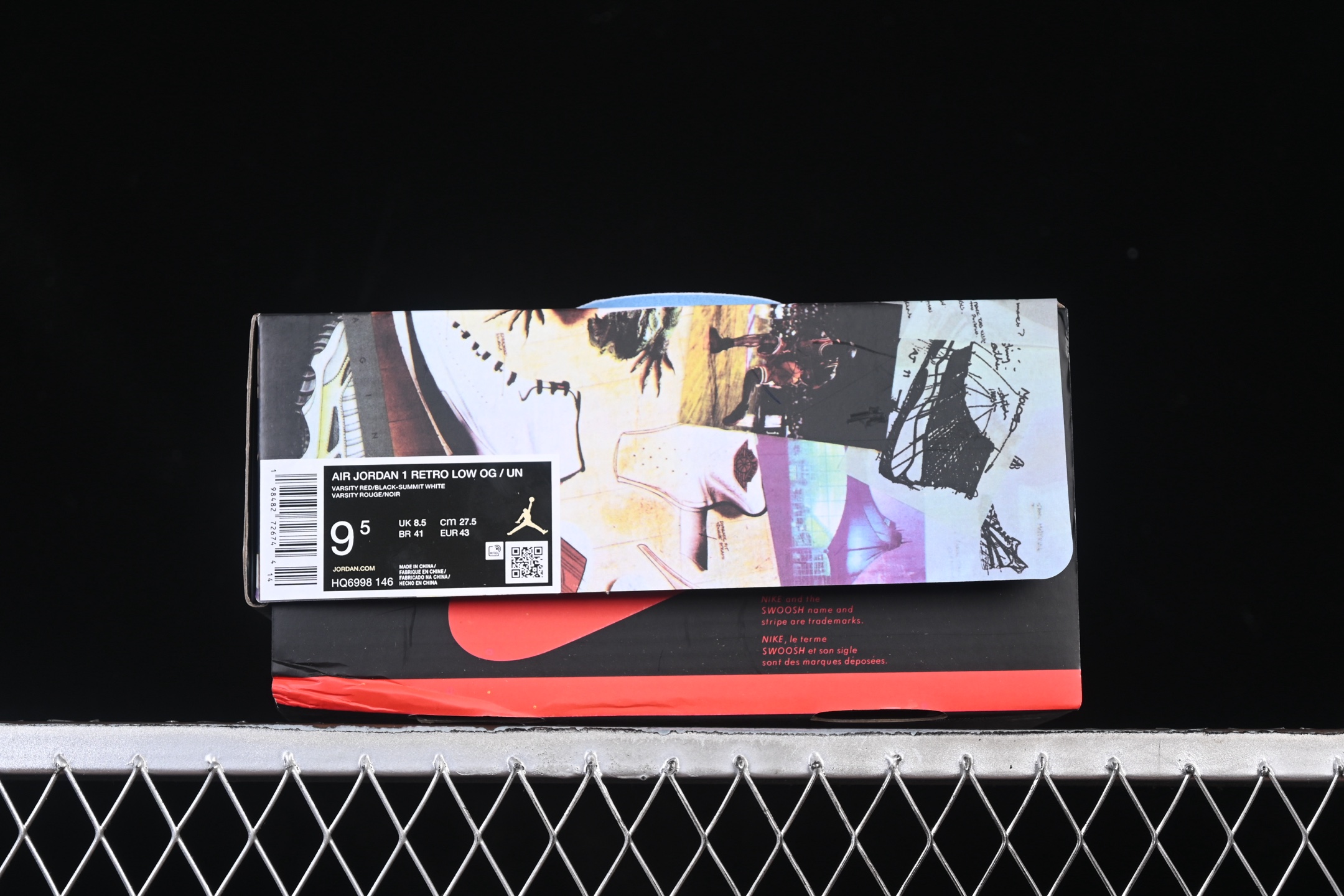 💰260公司级💰320纯原
 Air Jordan 1 Low AJ1 乔1 UN蓝白 低帮文化休闲板鞋 HQ6998-146
尺码：36 36.5 37.5 38 38.5 39 40 40.5 41 42 42.5 43 44 44.5 45 46 47.5 WMD4