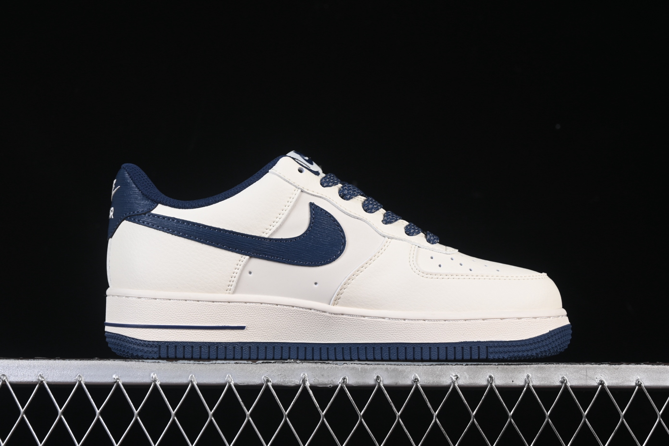 Nike Air Force 1'07 Low 树纹午夜蓝 空军一号低帮休闲板鞋 SM6668-127#