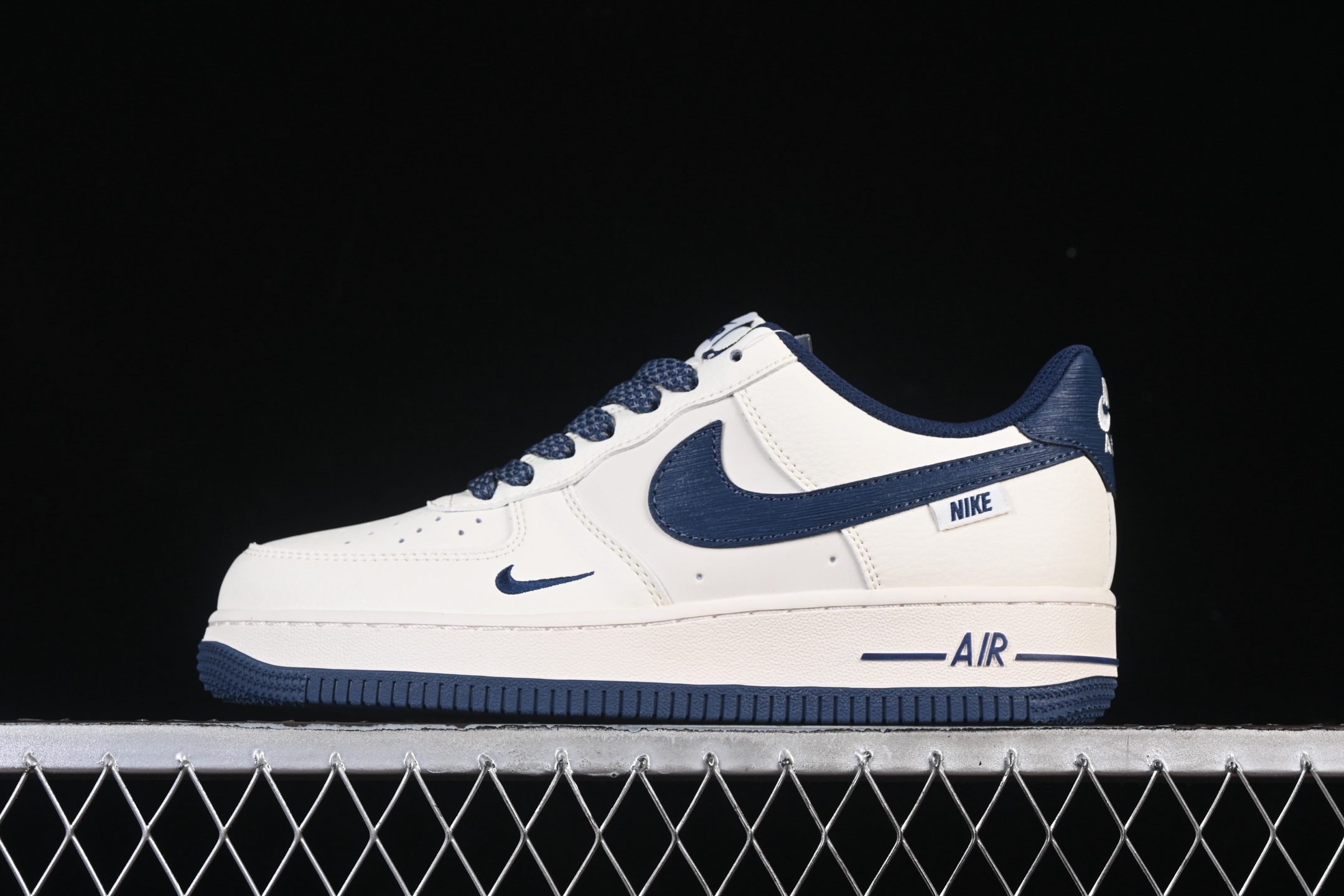 Nike Air Force 1'07 Low 树纹午夜蓝 空军一号低帮休闲板鞋 SM6668-127#